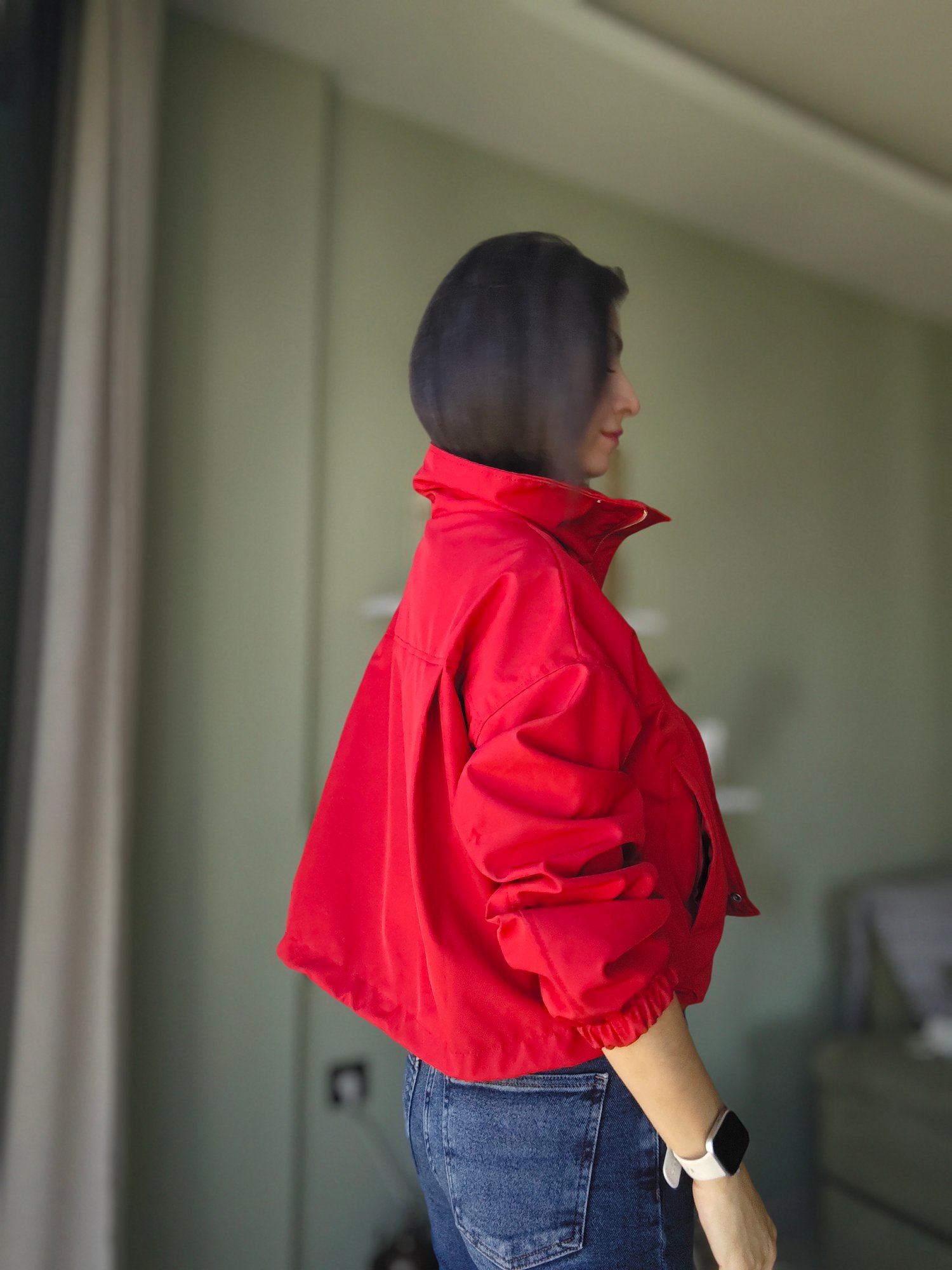 Marka Model Su Geçirmez Bomber Ceket
