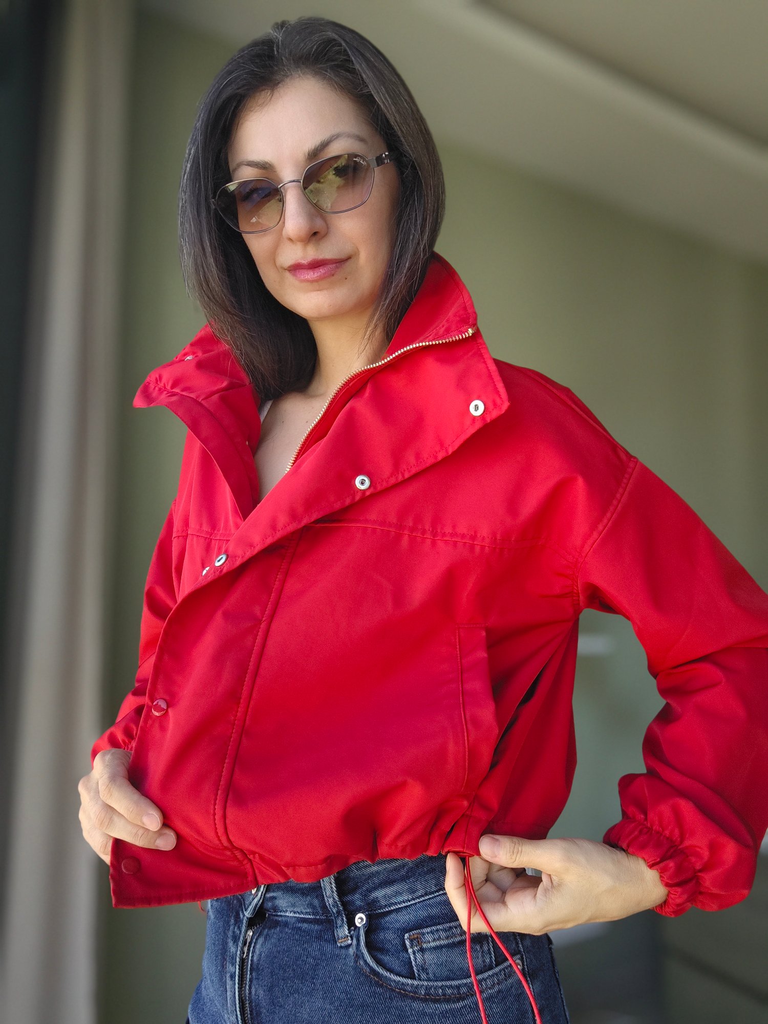 Marka Model Su Geçirmez Bomber Ceket