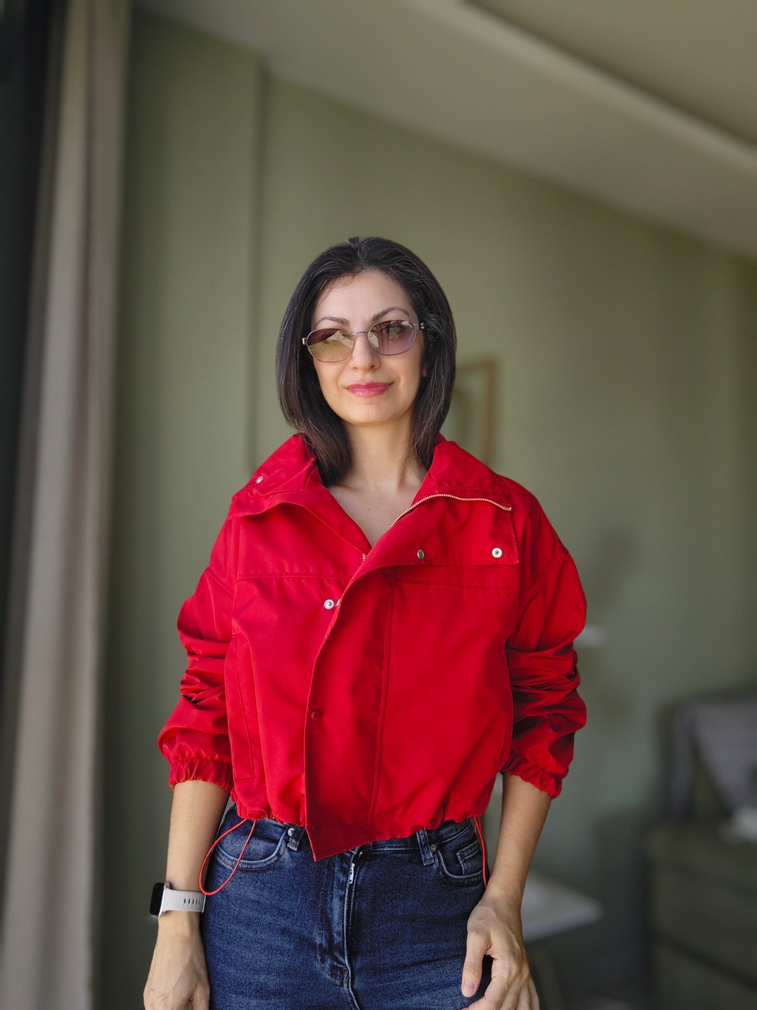 Marka Model Su Geçirmez Bomber Ceket