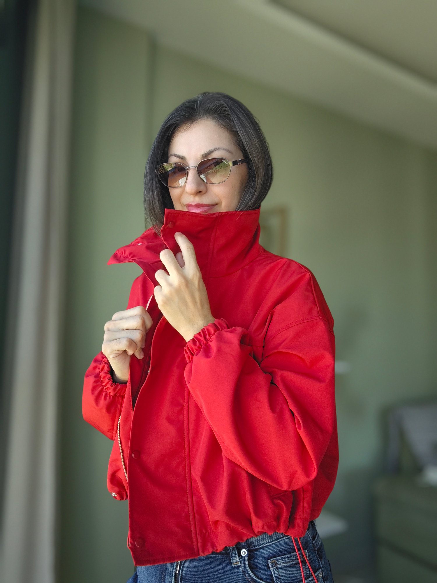 Marka Model Su Geçirmez Bomber Ceket