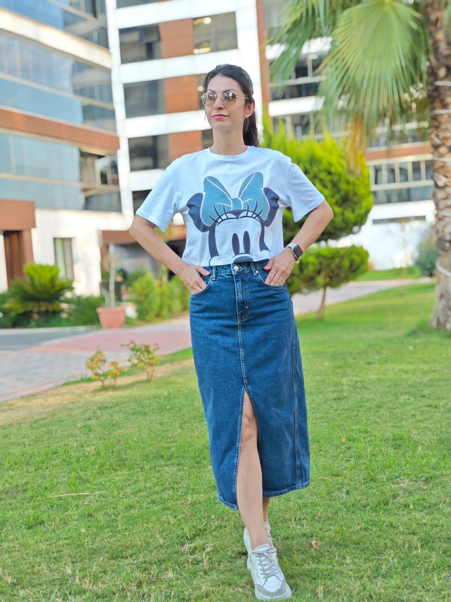 Mickey Crop Tshirt 