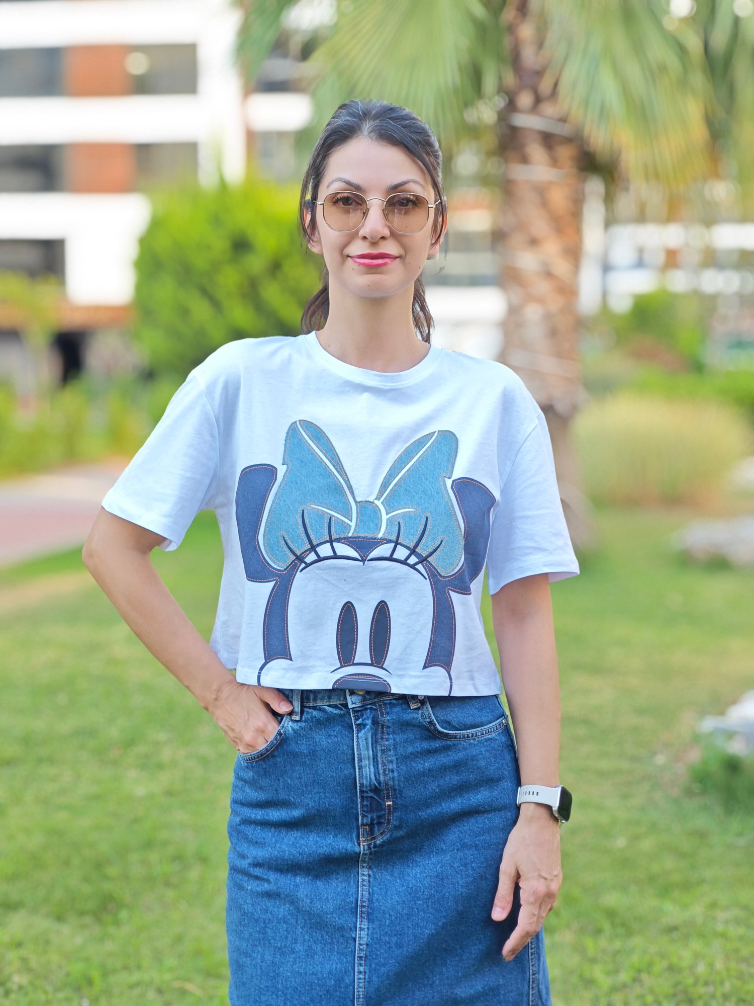 Mickey Crop Tshirt 