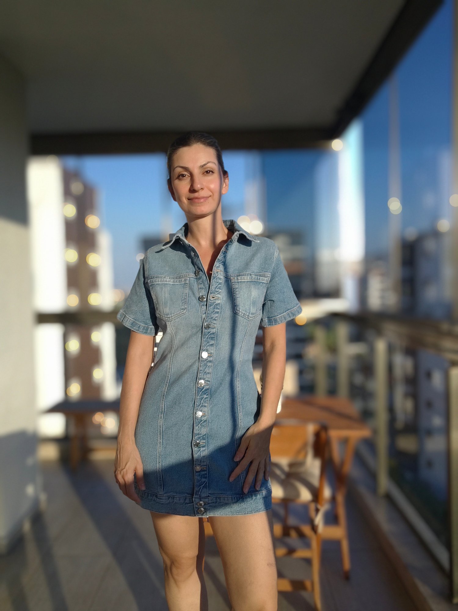 Mini Jean Elbise