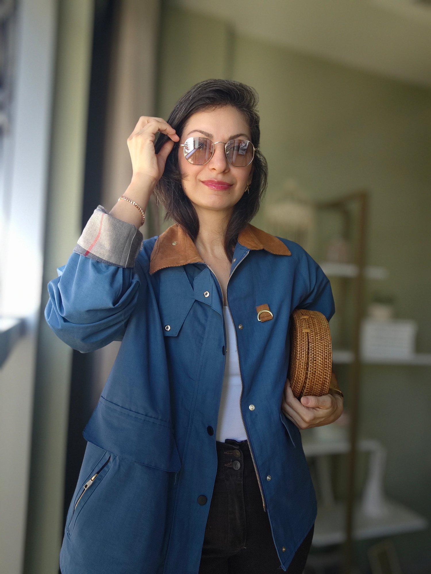 Orijinal Model Brb Mevsimlik Mont İndigo