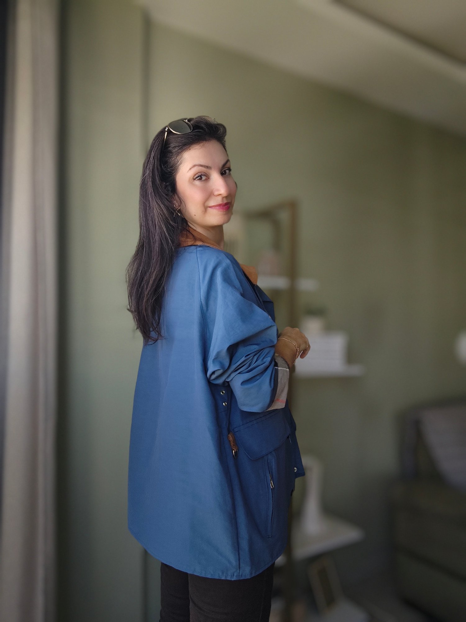 Orijinal Model Brb Mevsimlik Mont İndigo