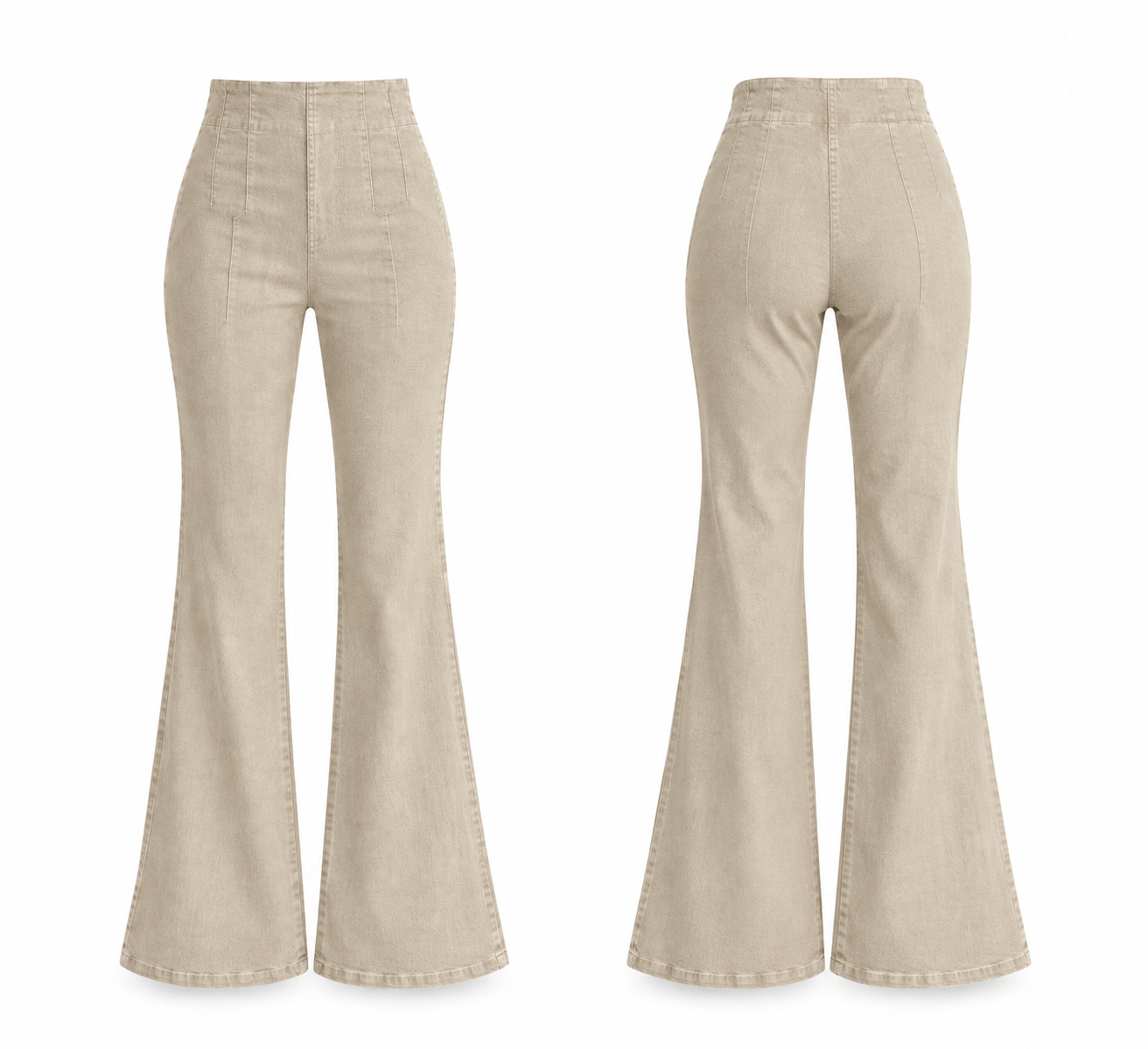 Pensli İspanyol Kot Pantolon Naturel - 7021