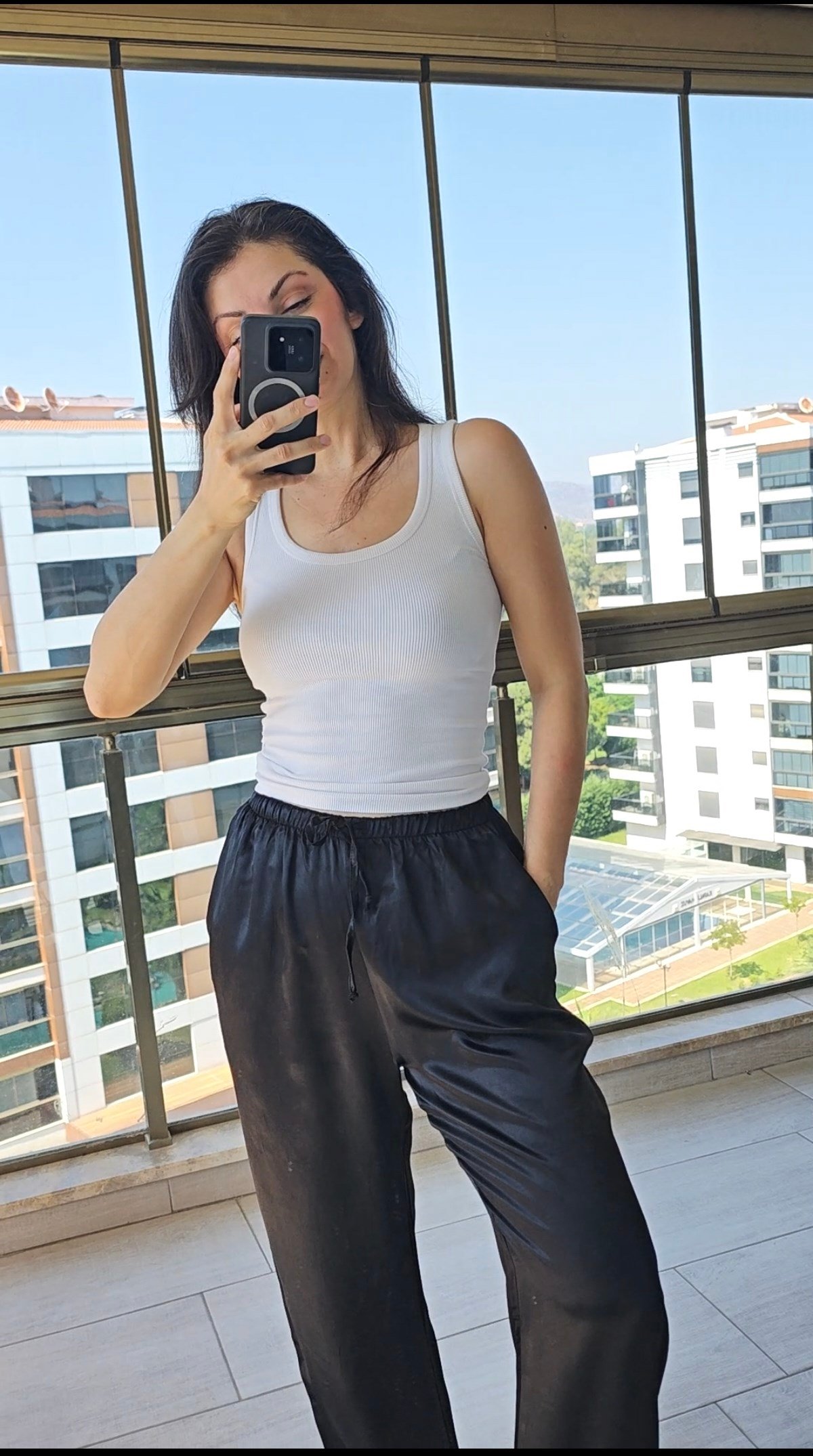 Saten Pantolon 