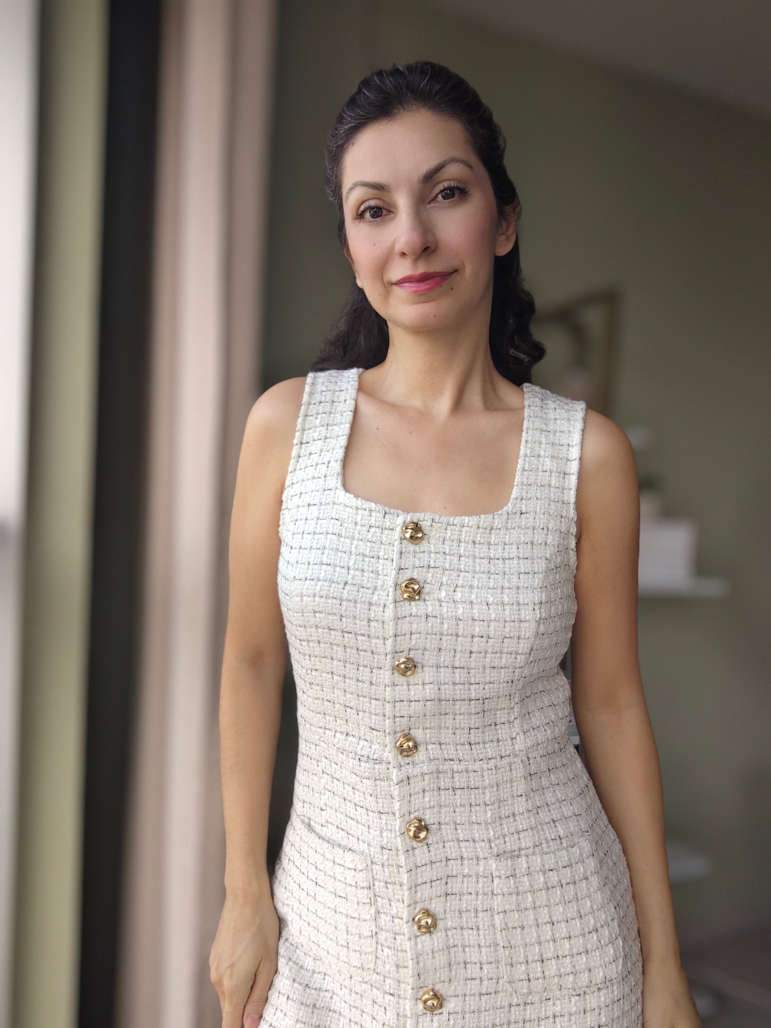 Tüvit Mini Elbise