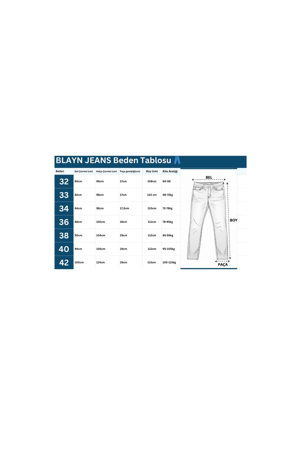 Erkek Mavi Regular Fit Rahat Kesim Denim Kot Pantolon - Esnek Likralı Jeans