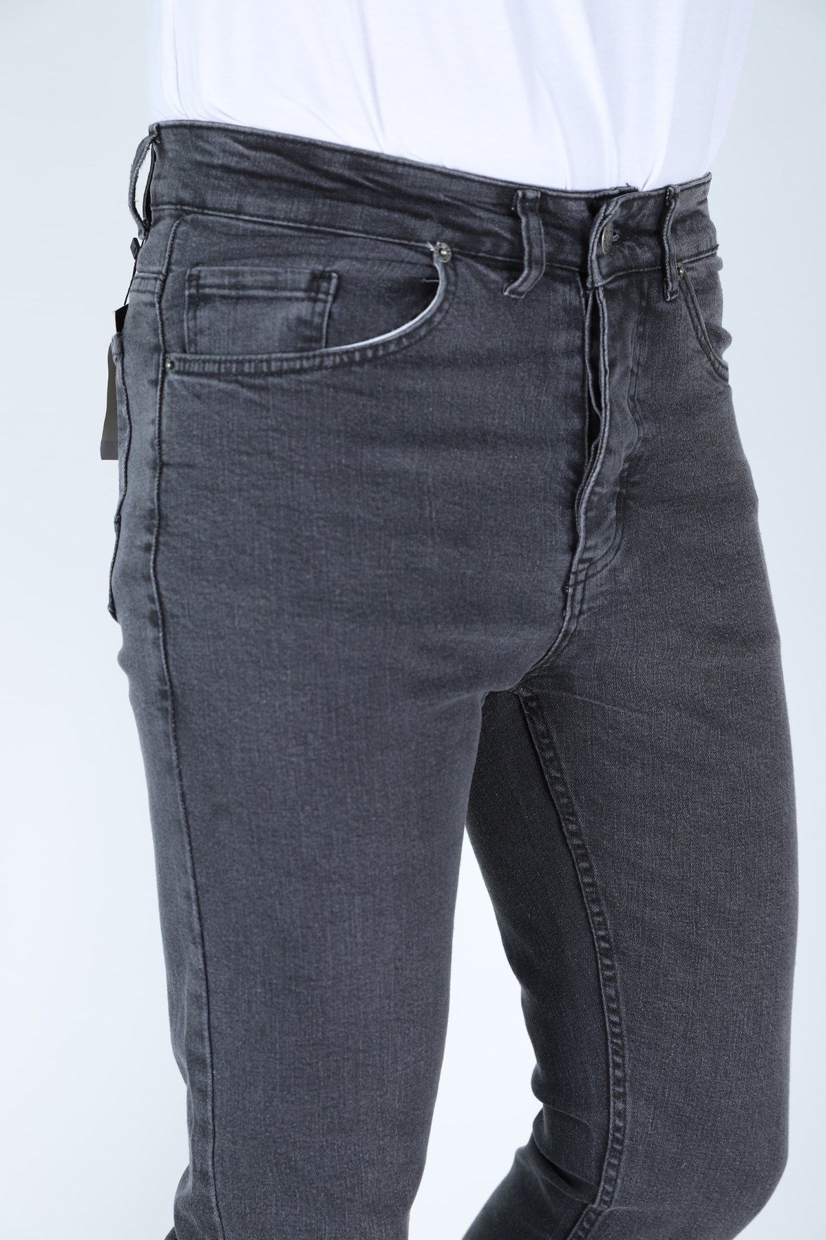 REGULAR KALIP GRİ ERKEK KOT PANTOLON