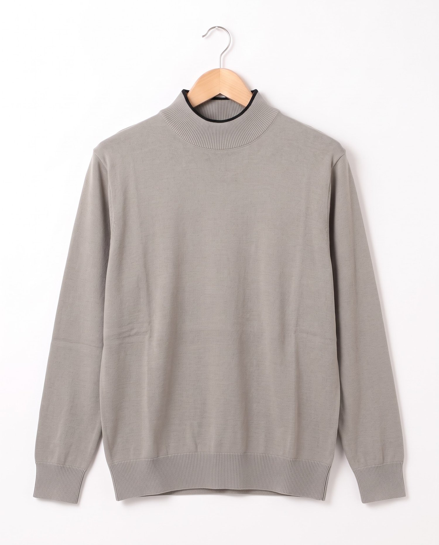 30026 Balıkçı Yaka Triko Erkek Çocuk Sweat TAŞ