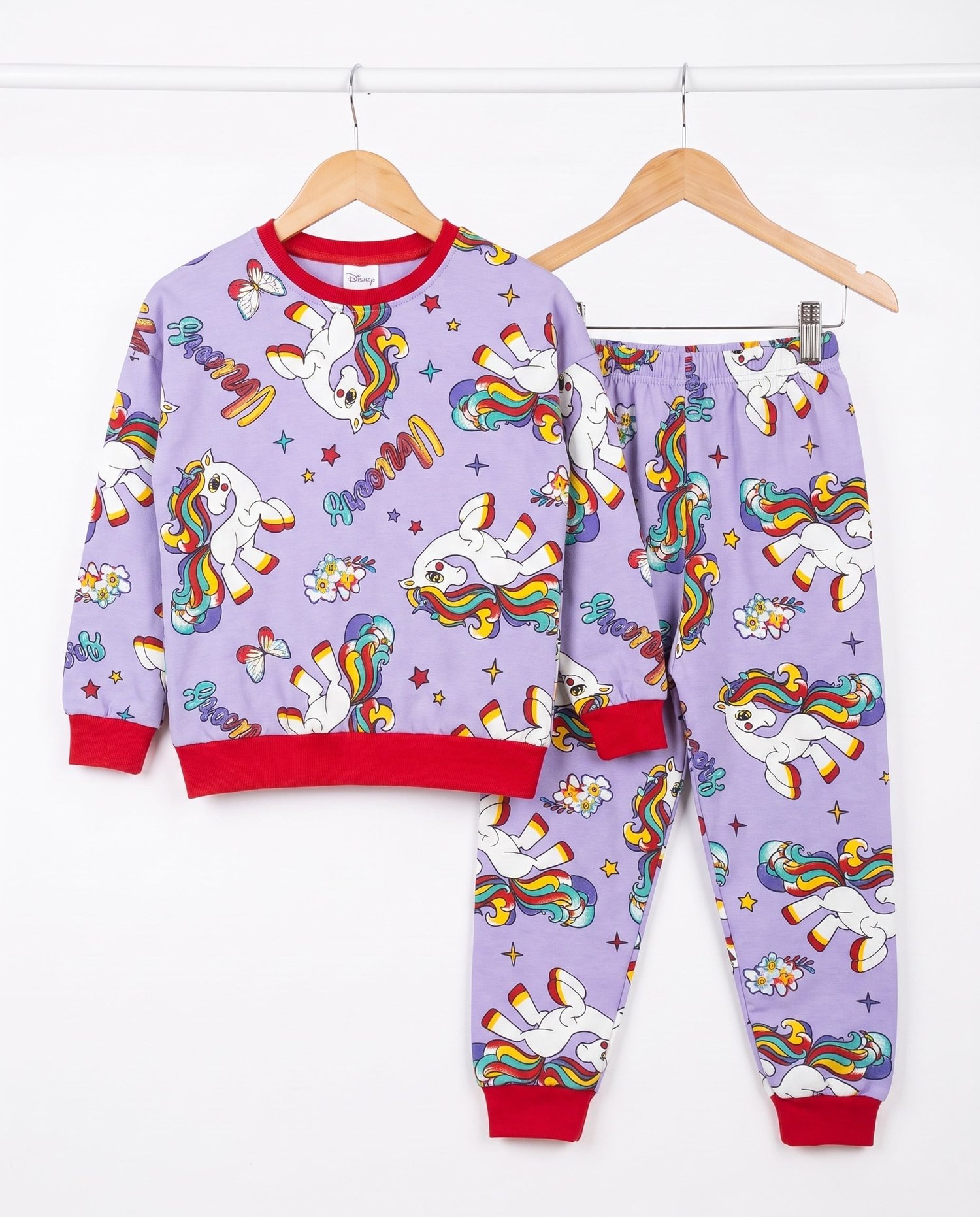 4602 Desenli Mevsimlik Pijama Takımı MOR