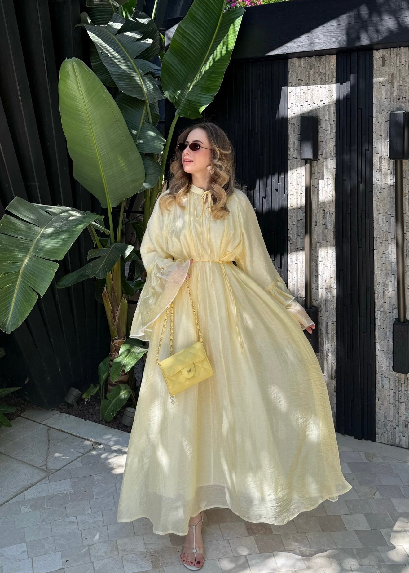 Princess Elbise Soft Sarı