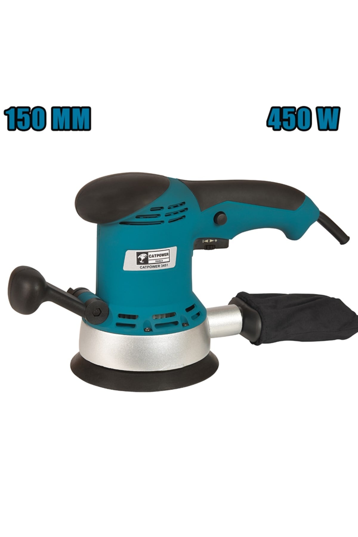 CATPOWER EKSANTİRİK TİTREŞİM ZIMPARA 450 ZIMPARA 450W