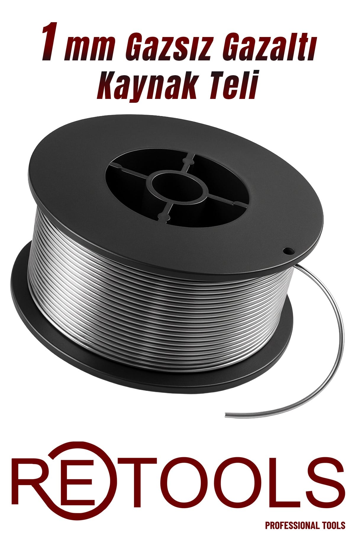 GAZSIZ GAZALTI KAYNAK MAKİNESİ TELİ 1 MM 1KG