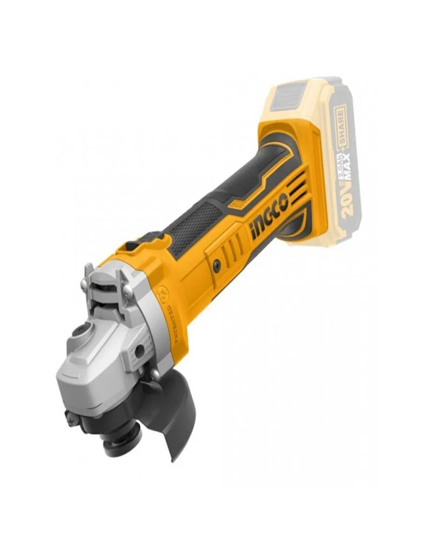 INGCO Lİ-İON AKÜLÜ AVUÇ TAŞLAMA 115 MM 20V 2.0AH