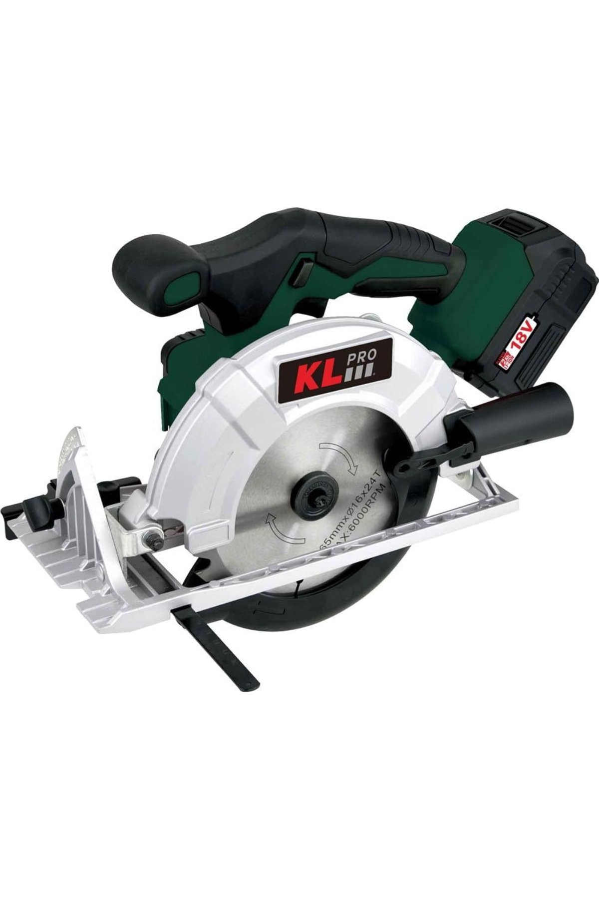 KALE 18V 2.0AH 165MM ŞARJLI DAİRE TESTERE (KÖMÜRSÜZ)