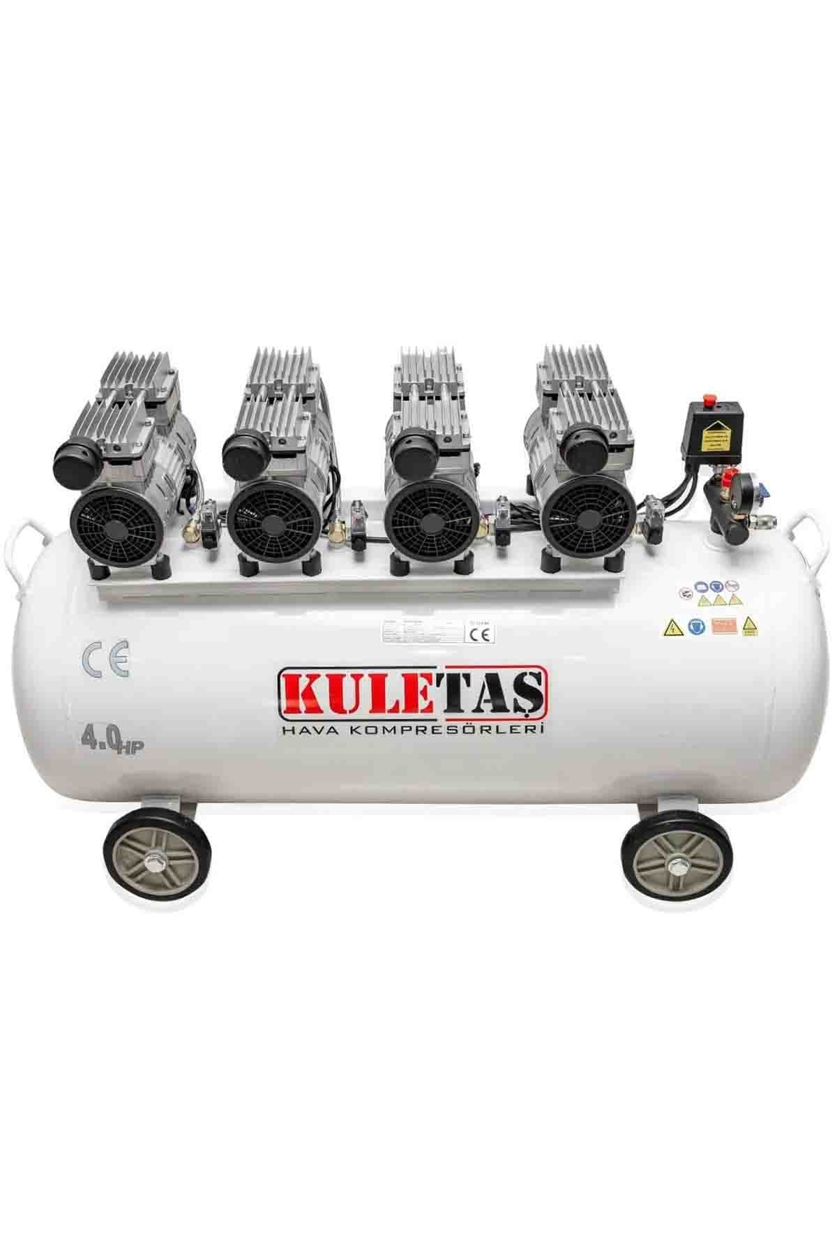 KULETAŞ SESSİZ HAVA KOMPRESÖRÜ 200 LİTRE 4 HP