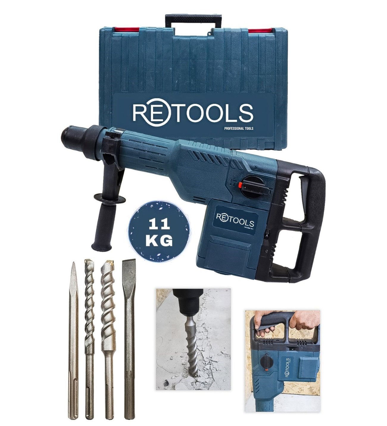 RETOOLS 11 KG KIRICI DELİCİ HİLTİ (MURCELL MODEL)