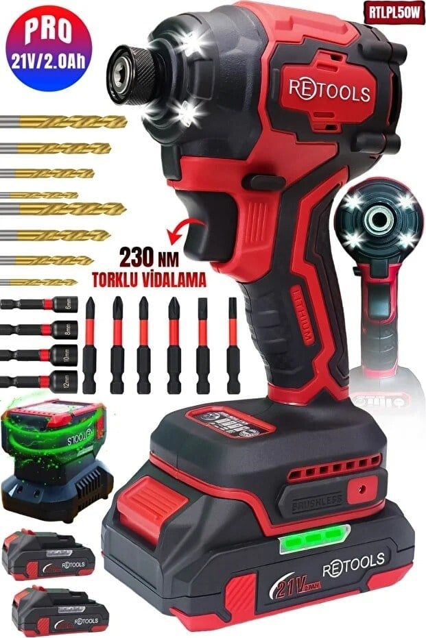 RETOOLS BORDO 230 NM TORKLU VİDALAMA
