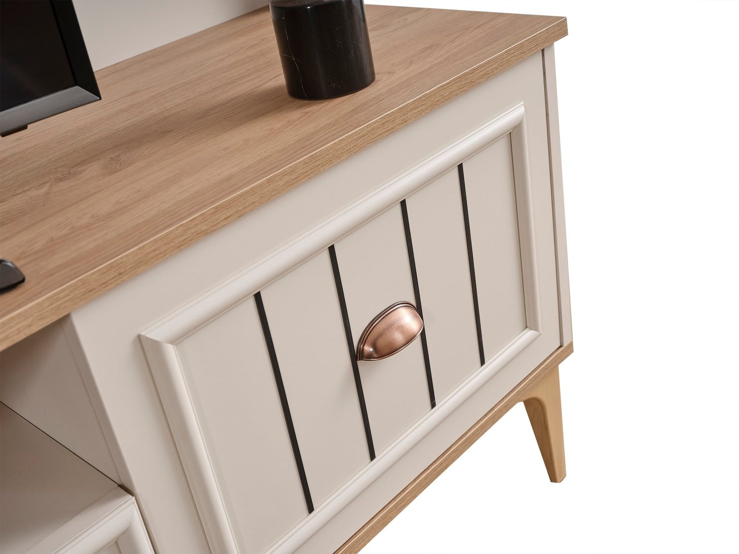 Bella Lcd Tv Sehpa Table Top (Sedef Krem) - 200