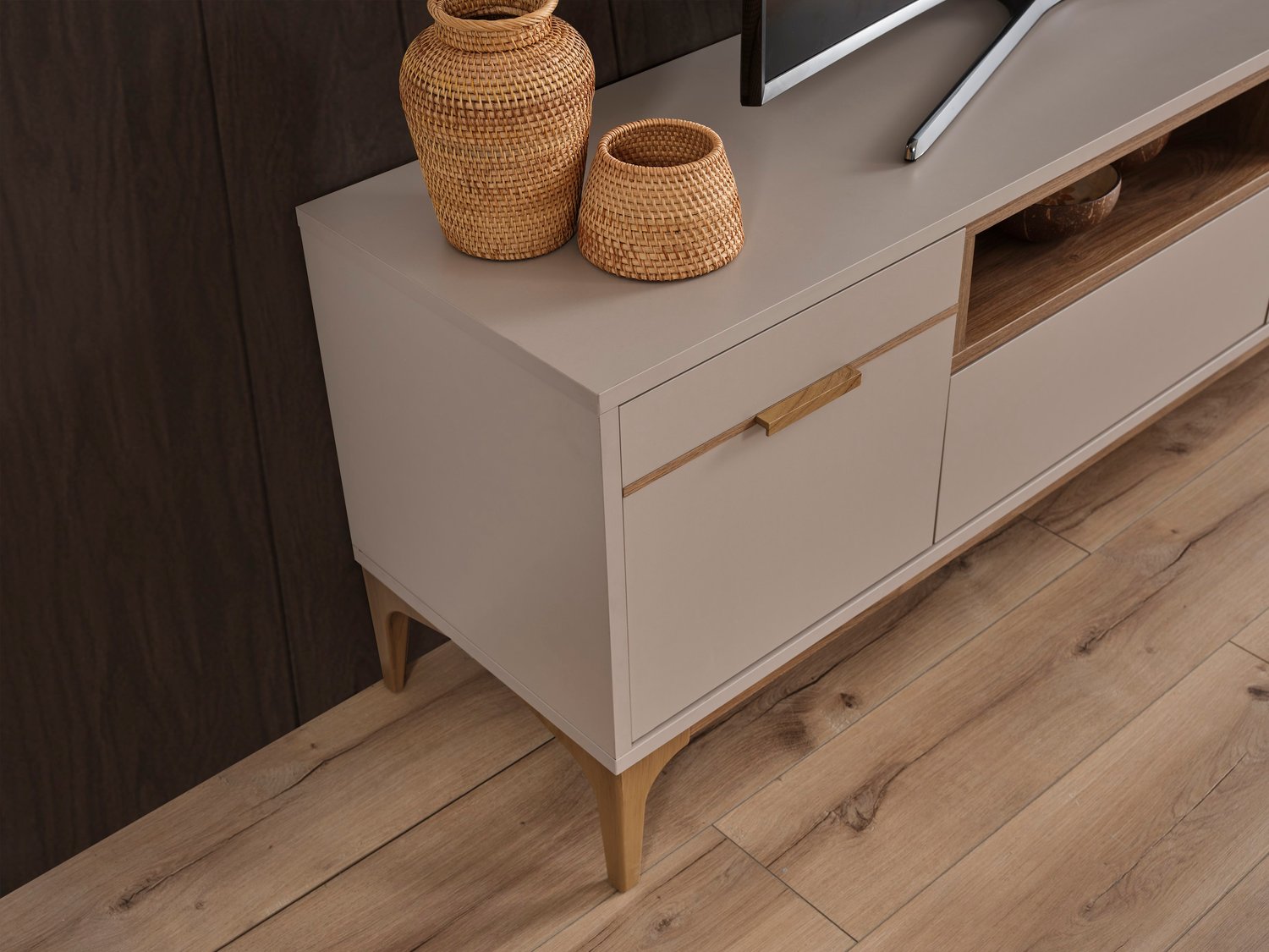 Nova Lcd Tv Sehpa Table Top Üst fonlu (Kumsal) - 180