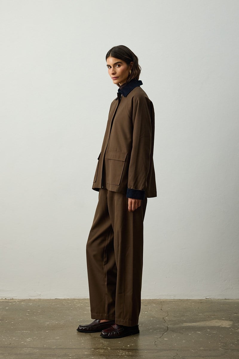 Terra - Gabardin Pantolon - Haki