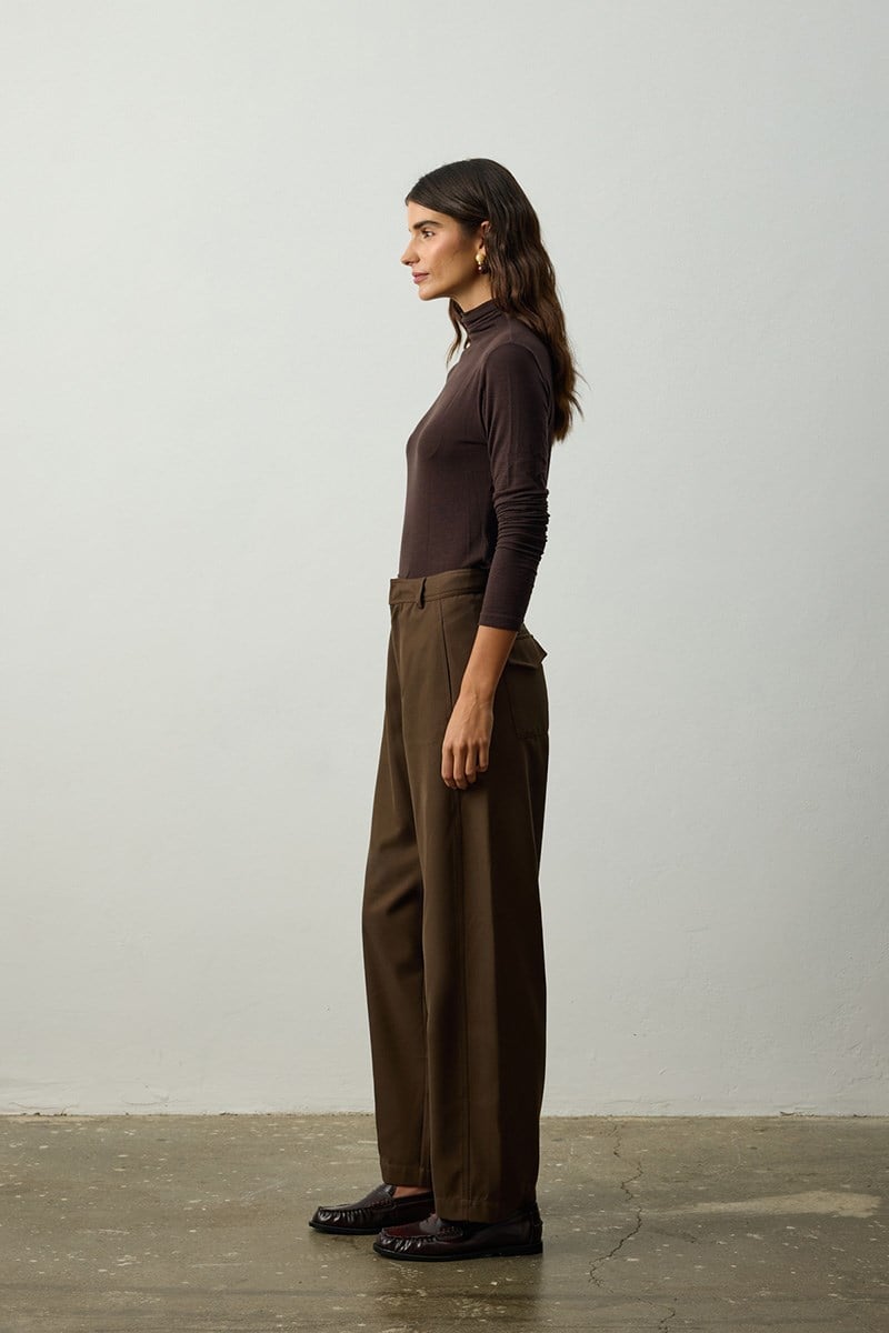 Terra - Gabardin Pantolon - Haki