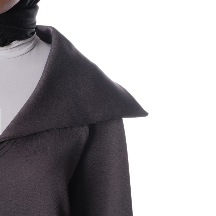 Collared Top - ANTHRACITE ( BLUZ ) ANTRASİT