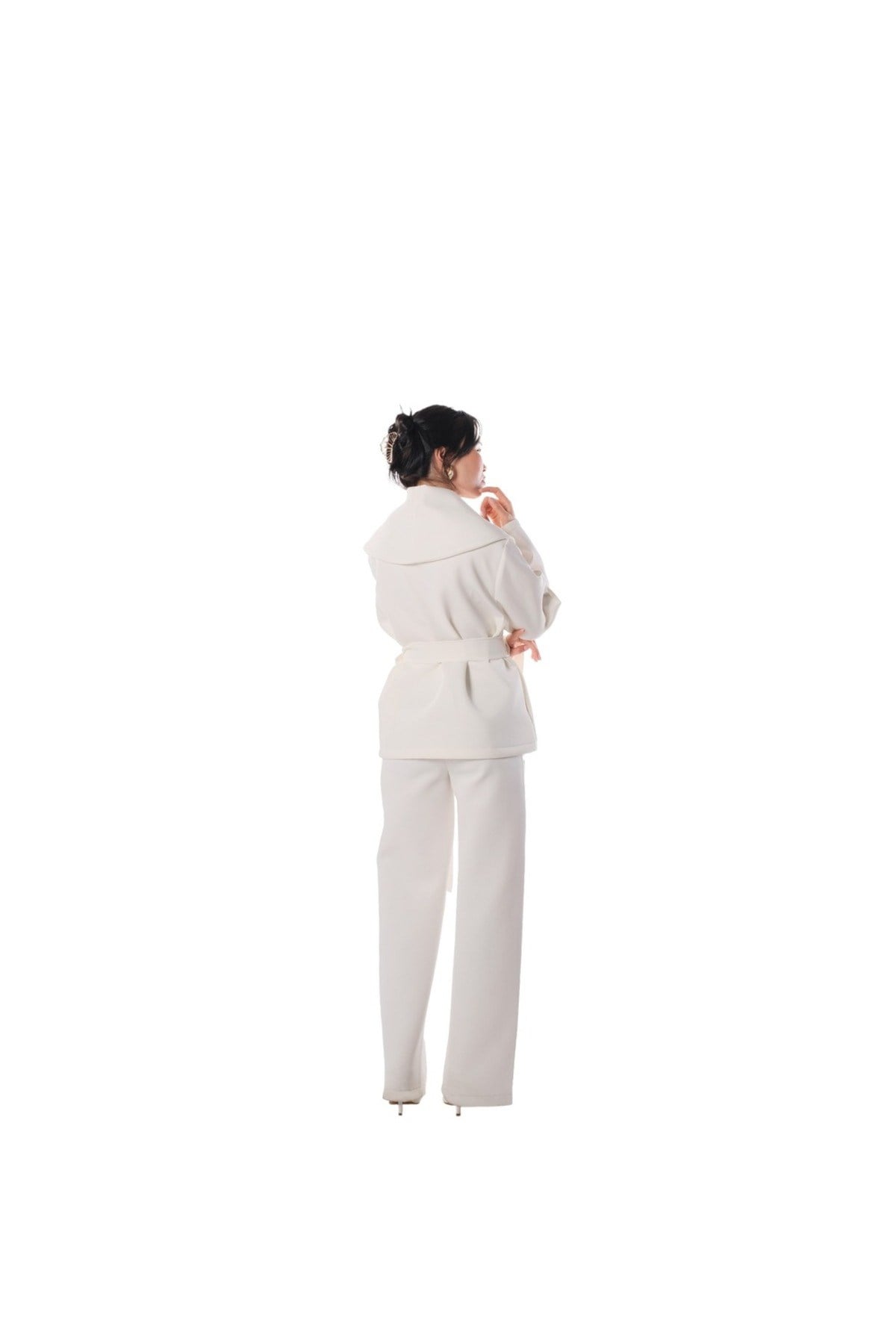 Wide Collar Jacket KADIN CEKET