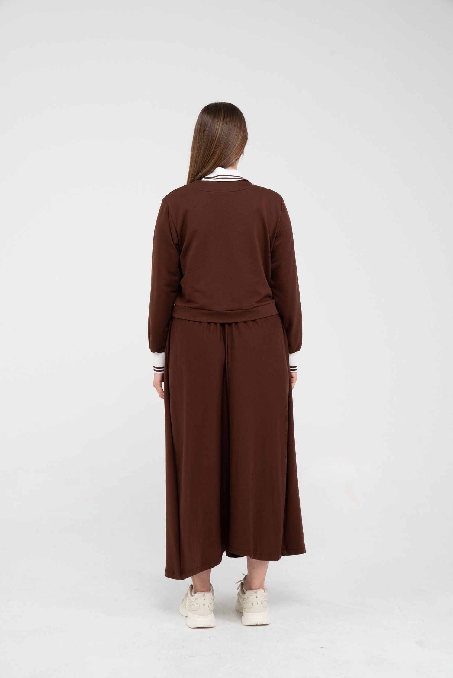 Spor Etekli Oversize Kadın Takım K1750