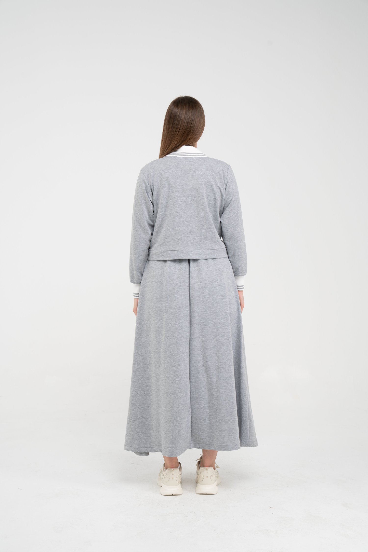 Spor Etekli Oversize Kadın Takım K1750