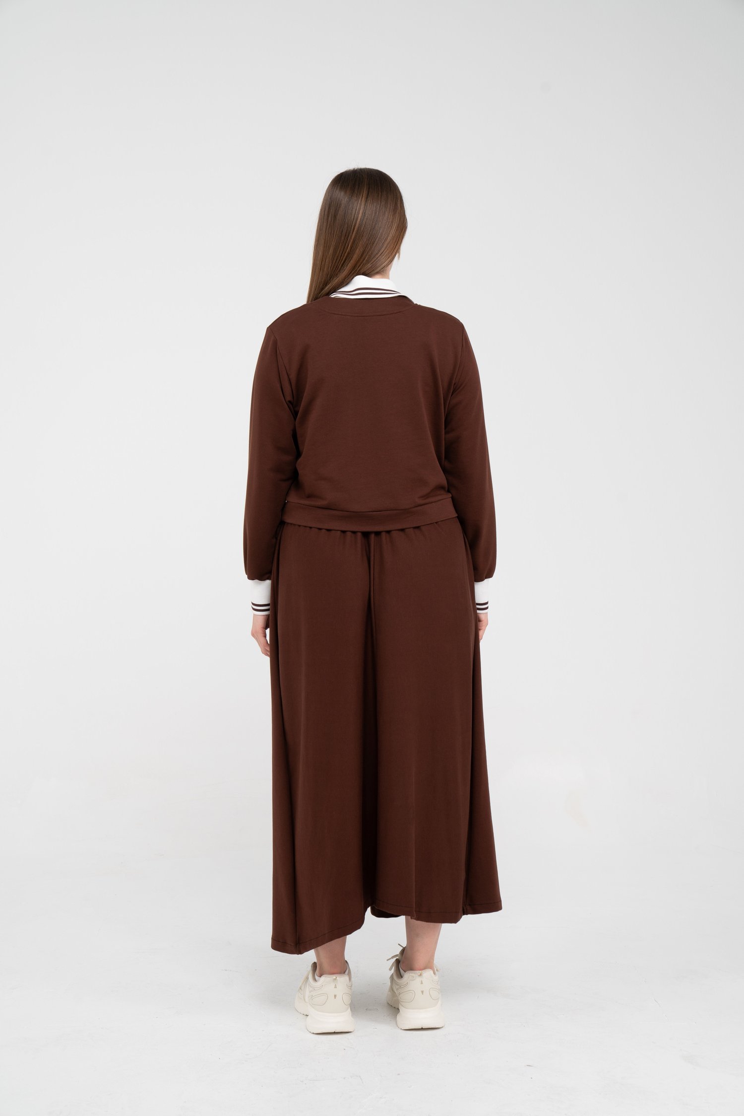 Spor Etekli Oversize Kadın Takım K1750
