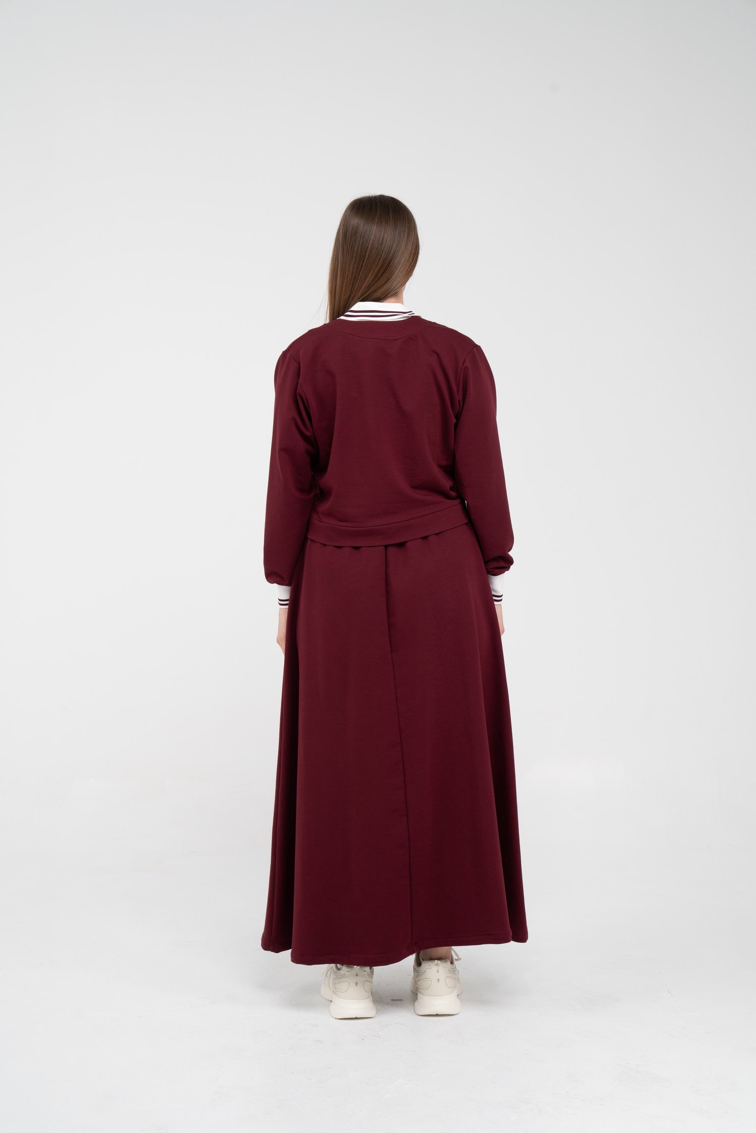 Spor Etekli Oversize Kadın Takım K1750