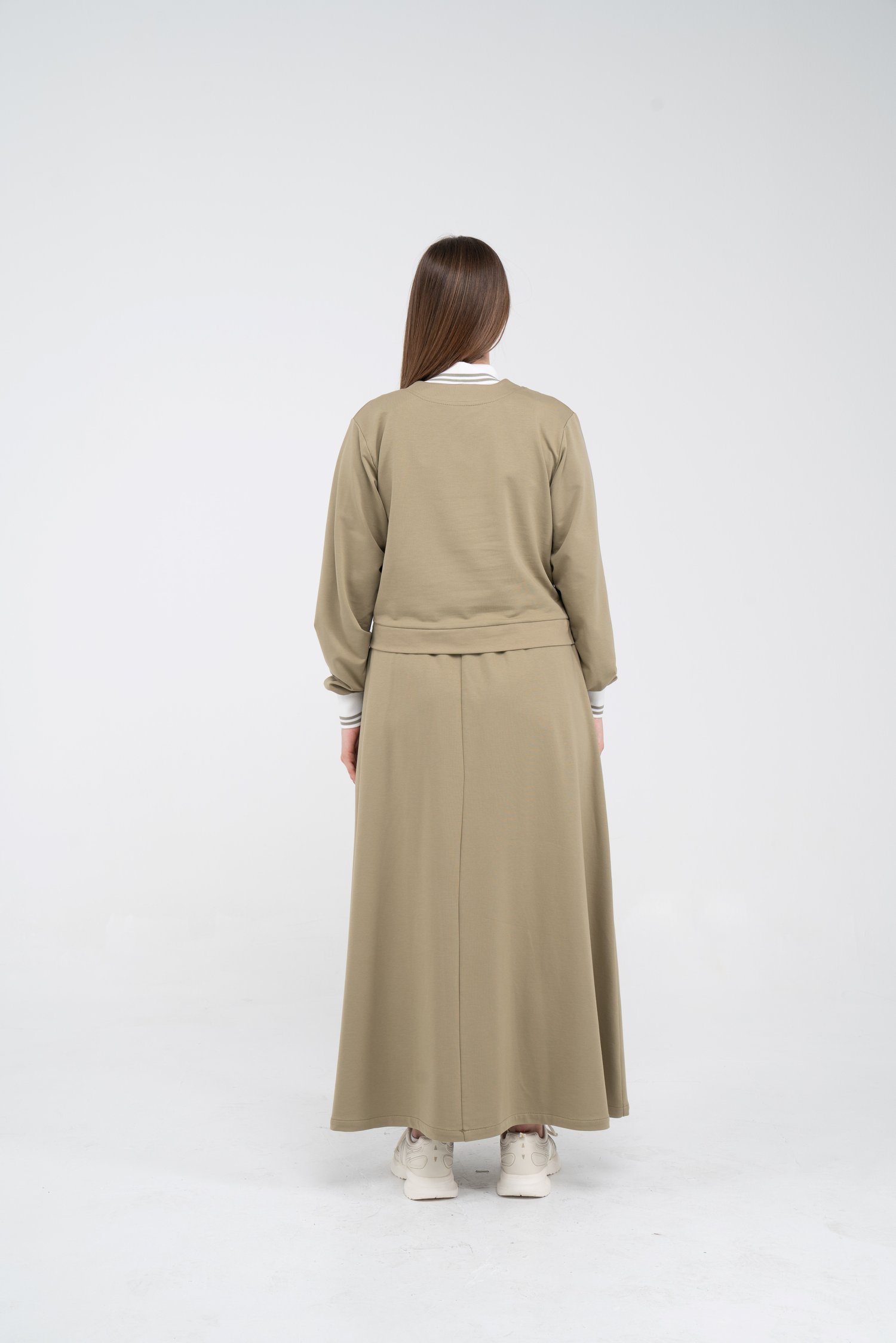 Spor Etekli Oversize Kadın Takım K1750