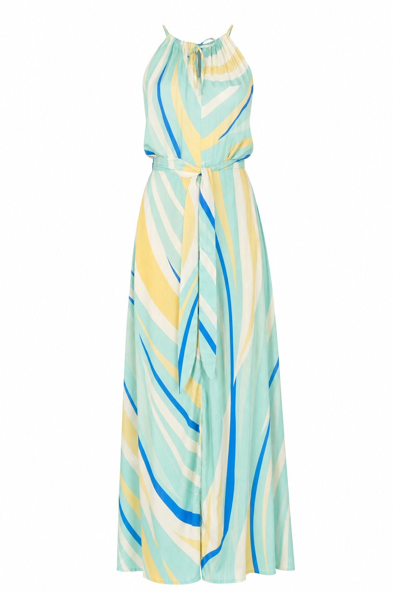 Florence Desenli Maxi Elbise Yeşil