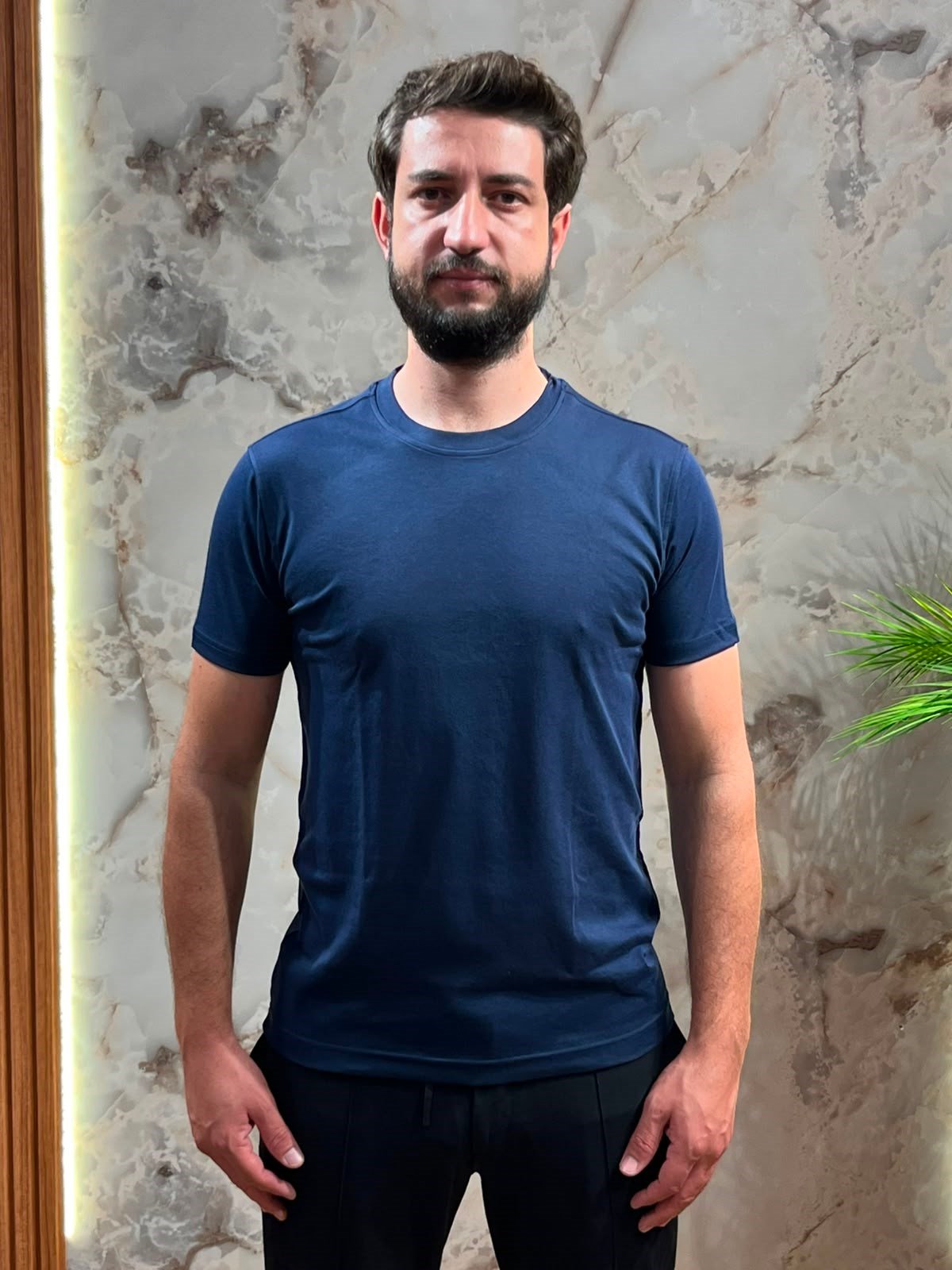 BASİC BİSİKLET YAKA TSHIRT