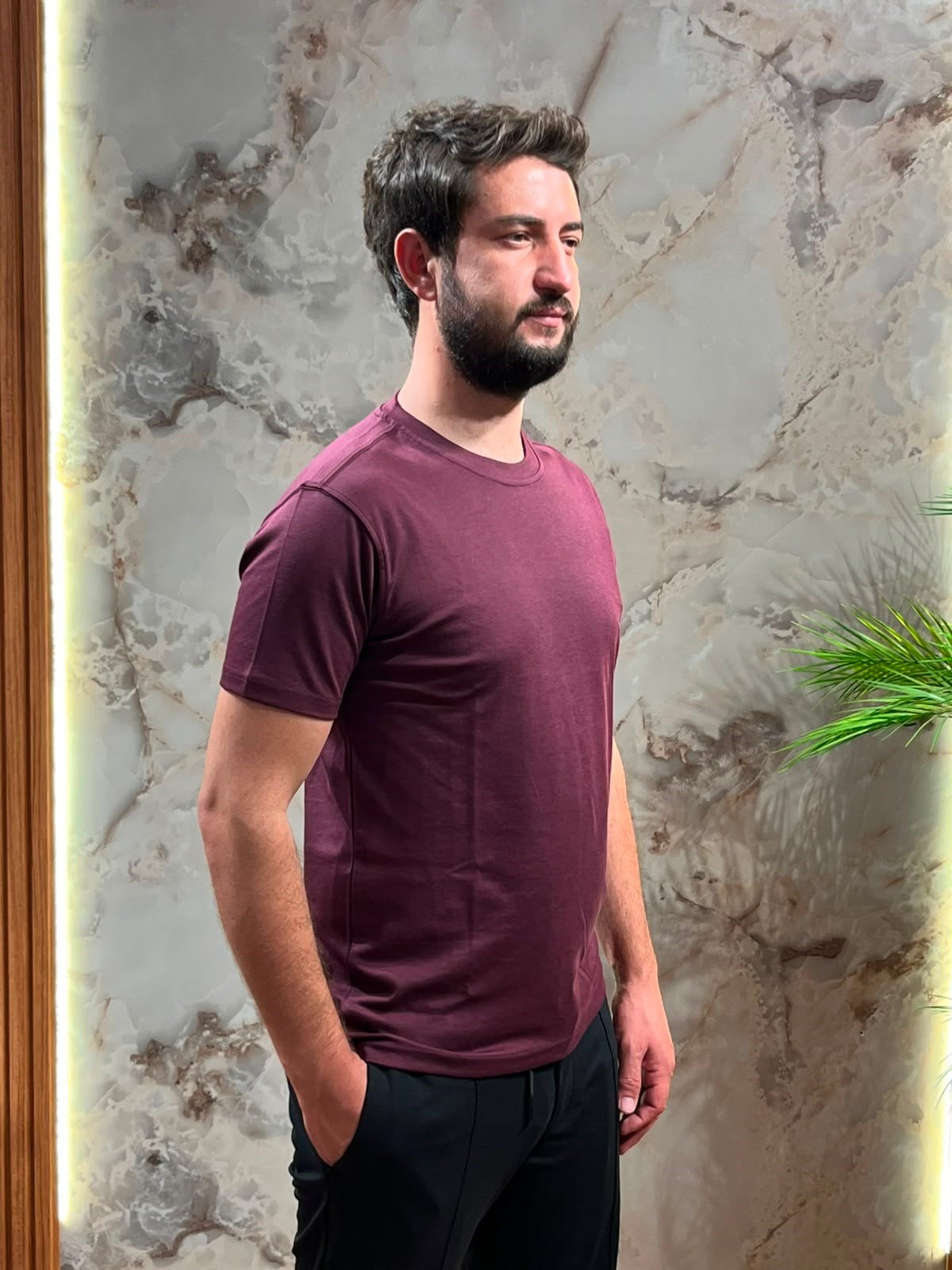 BASİC BİSİKLET YAKA TSHIRT