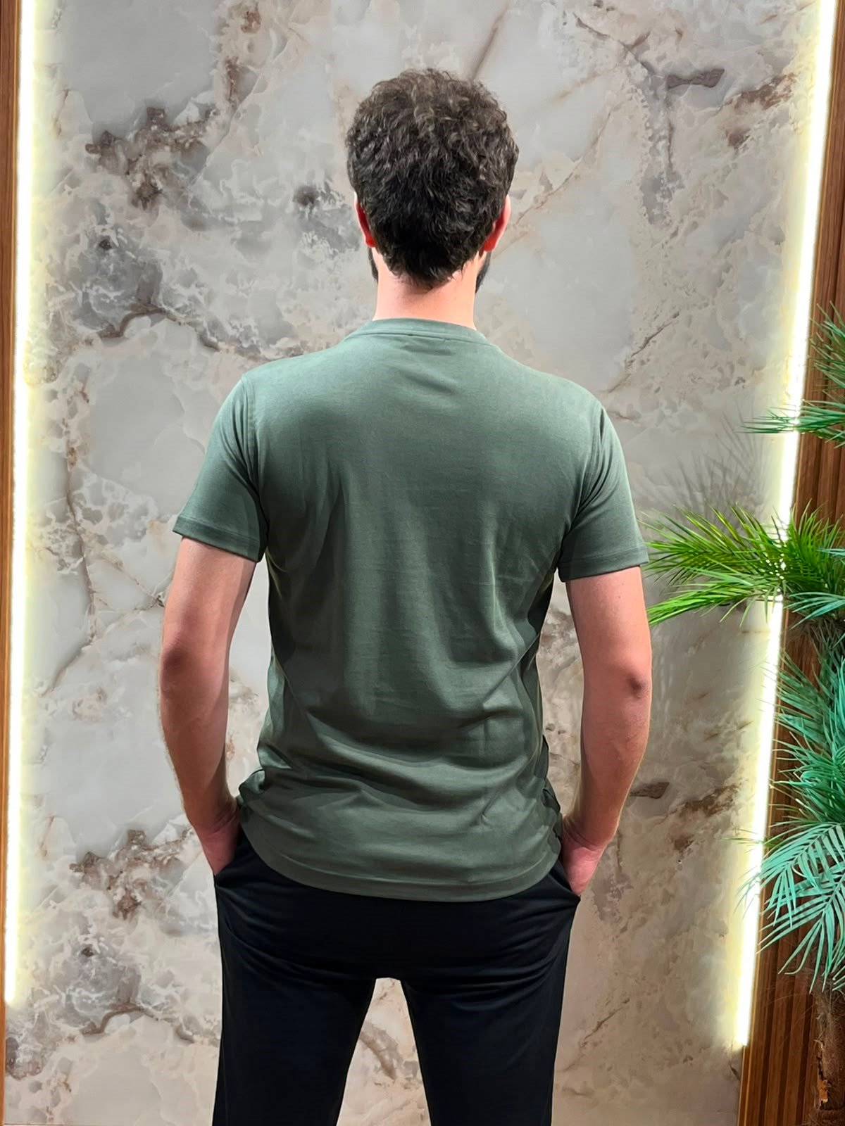 BASİC BİSİKLET YAKA TSHIRT