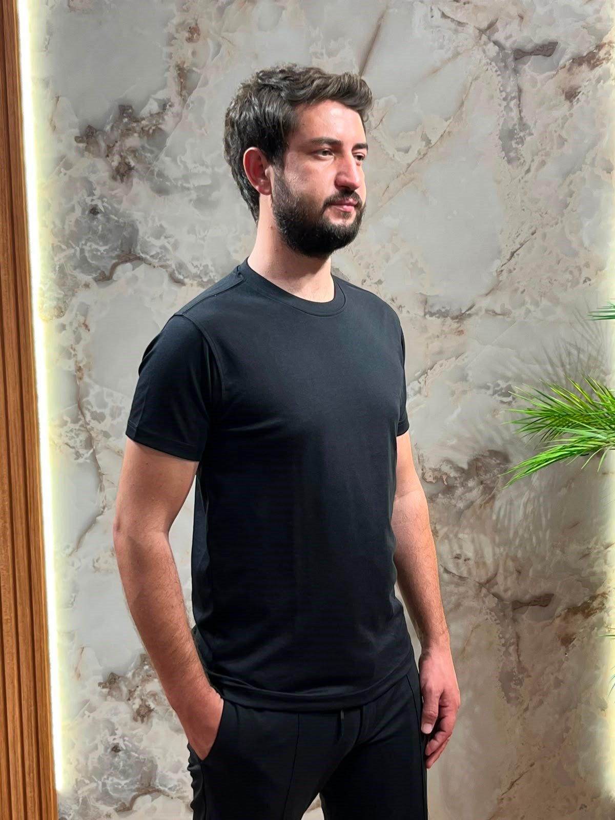 BASİC BİSİKLET YAKA TSHIRT