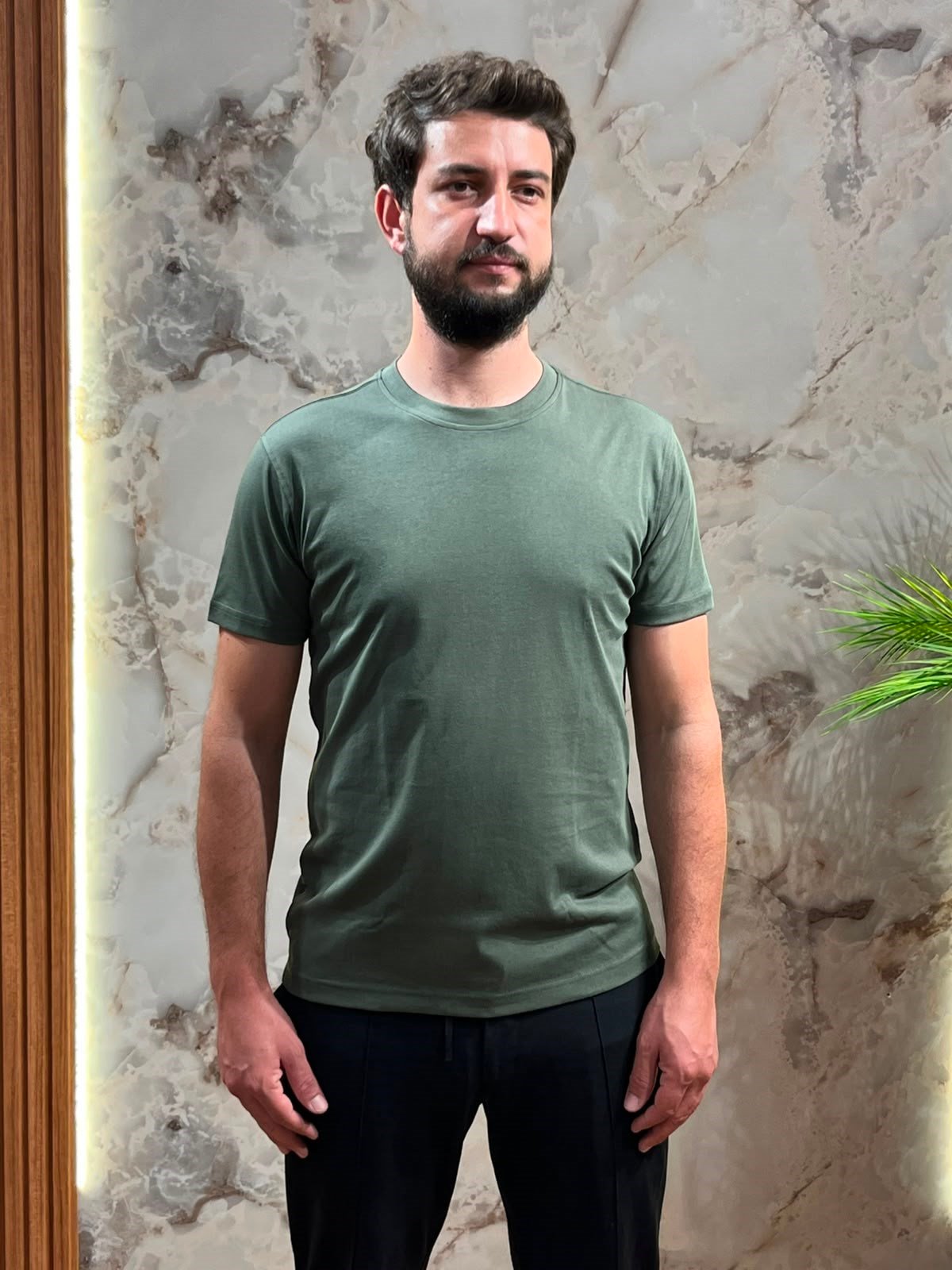 BASİC BİSİKLET YAKA TSHIRT