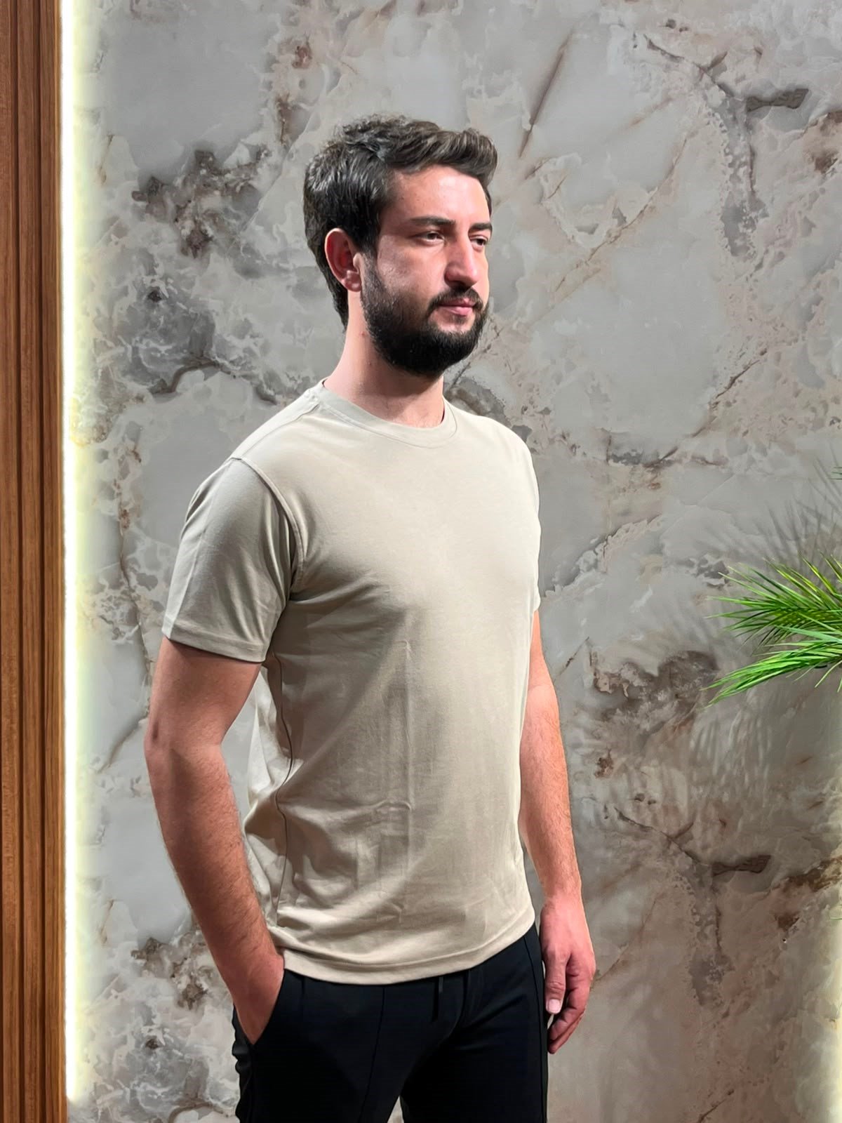 BASİC BİSİKLET YAKA TSHIRT