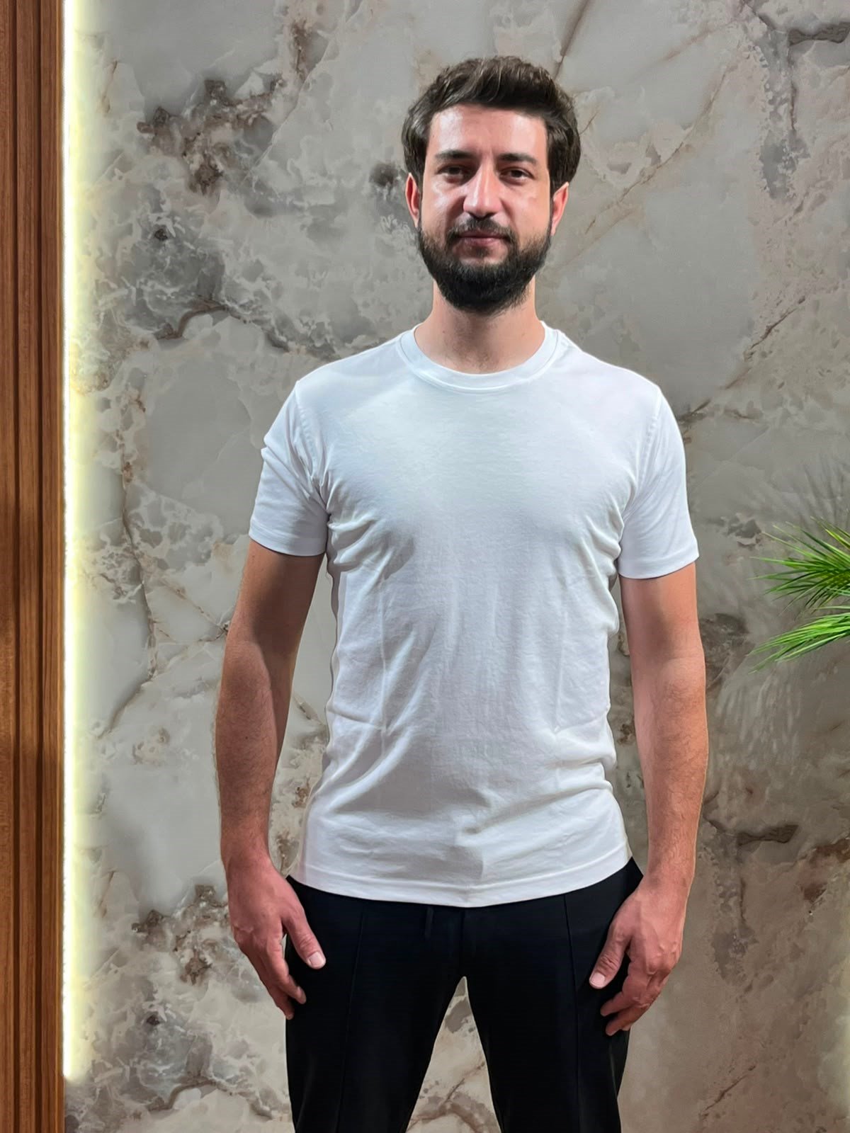 BASİC BİSİKLET YAKA TSHIRT