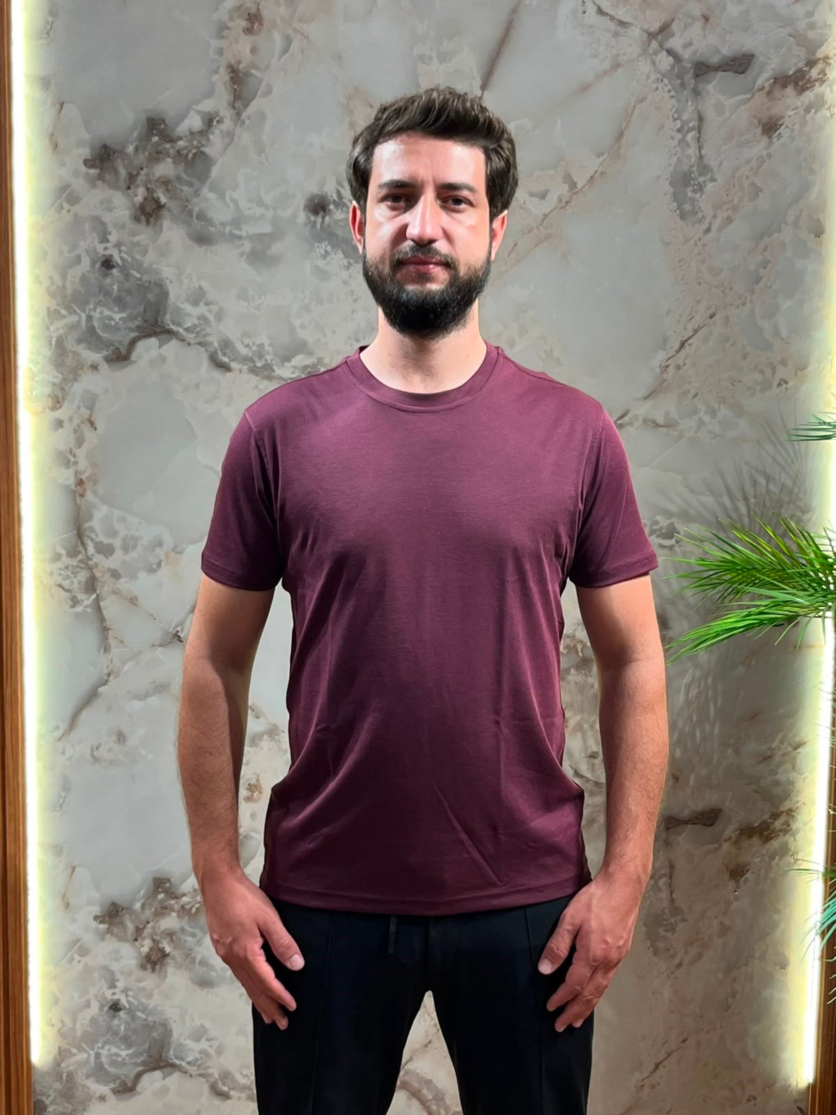 BASİC BİSİKLET YAKA TSHIRT