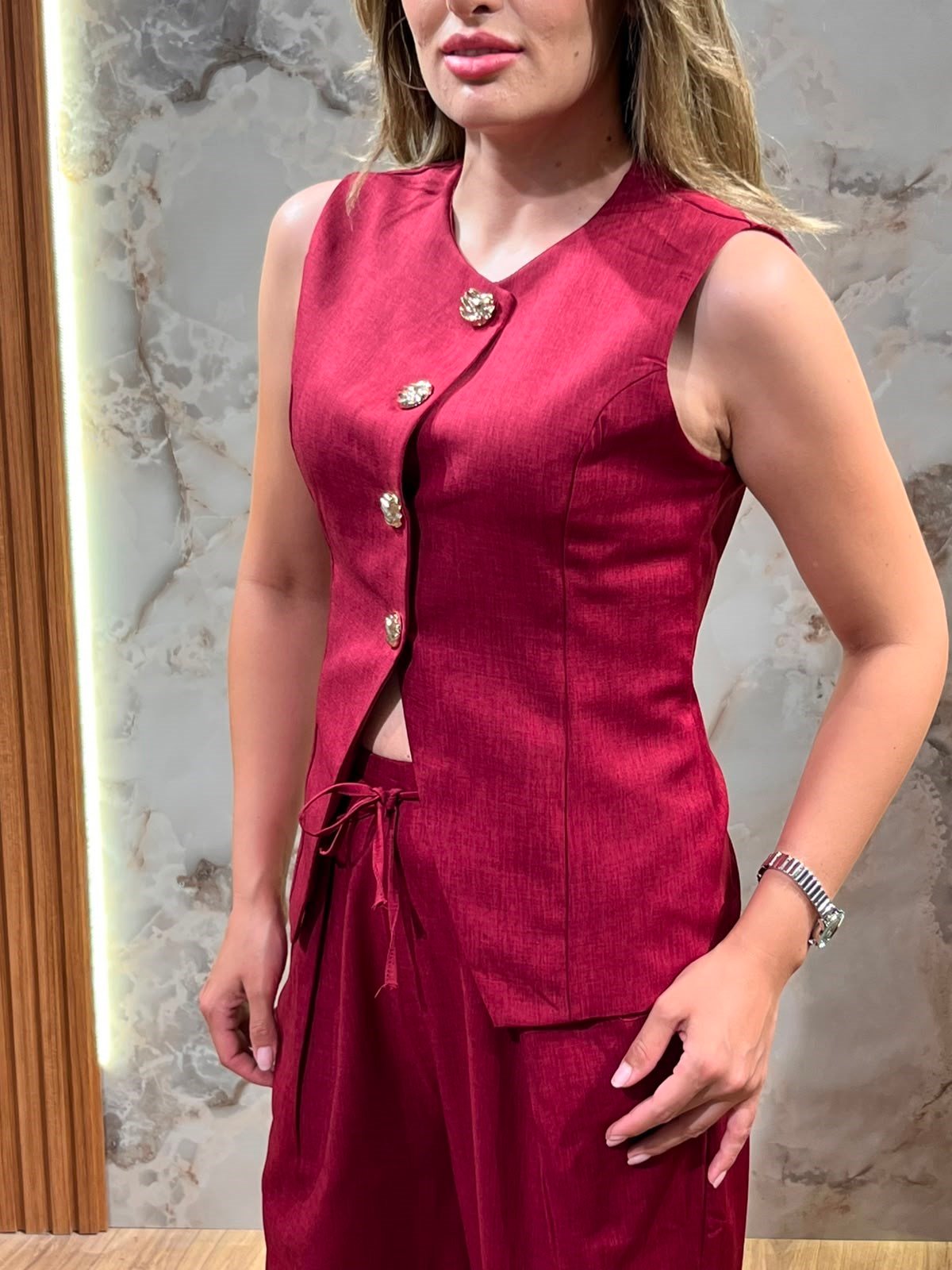 BORDO YELEK PANTOLON TAKIM 