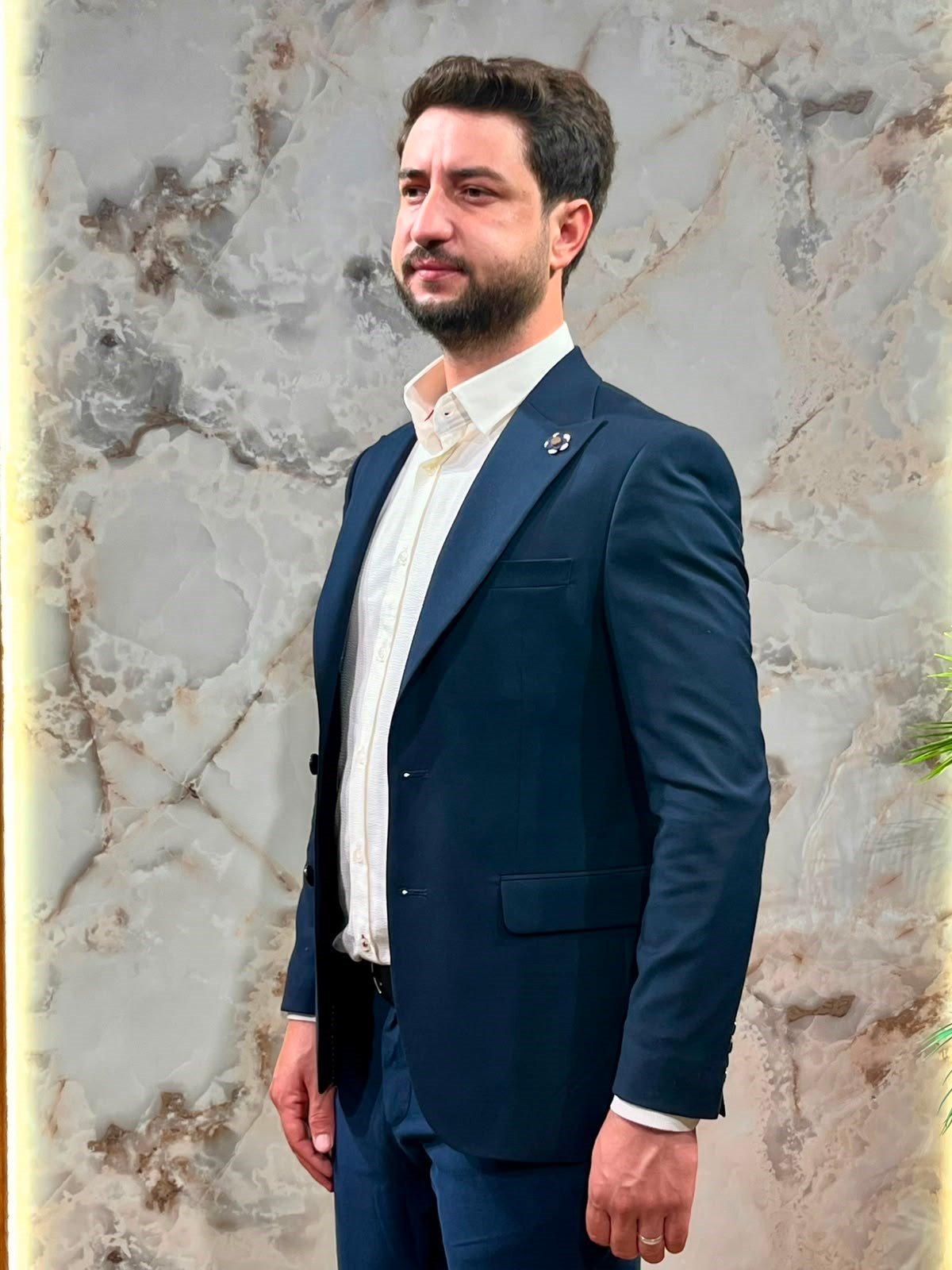 ERKEK LACİVERT SLİM FİT BLAZER CEKET | KLASİK ŞIK CEKET 