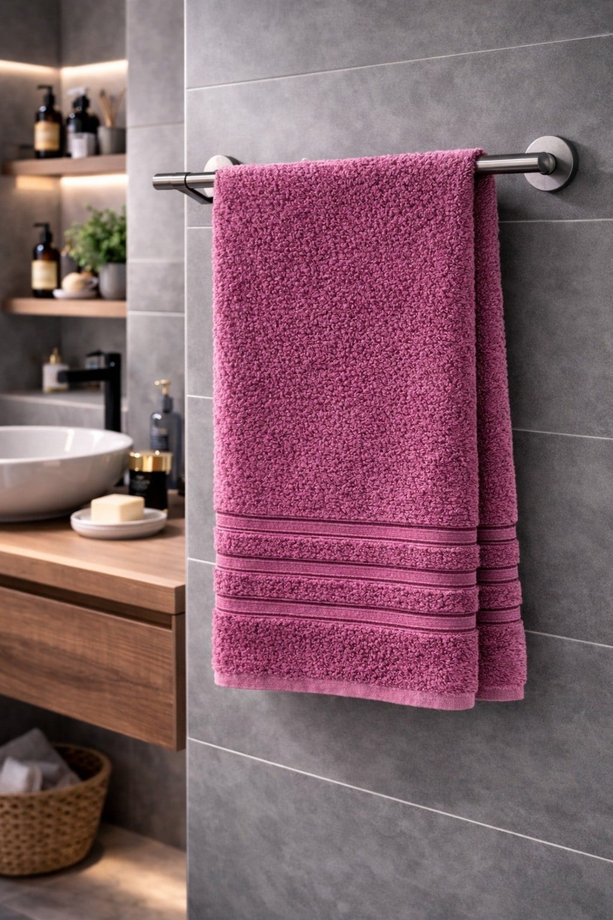 %100 Pamuk 90x150 cm Banyo Havlusu | Ultra Yumuşak | Güçlü Emici | Günlük Kullanım & Çeyizlik