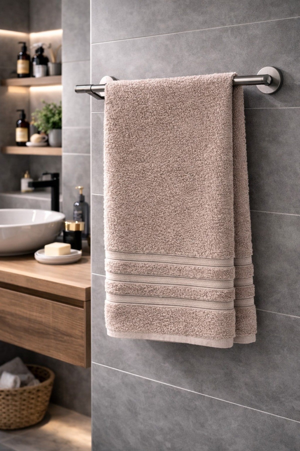 %100 Pamuk 90x150 cm Banyo Havlusu | Ultra Yumuşak | Güçlü Emici | Günlük Kullanım & Çeyizlik
