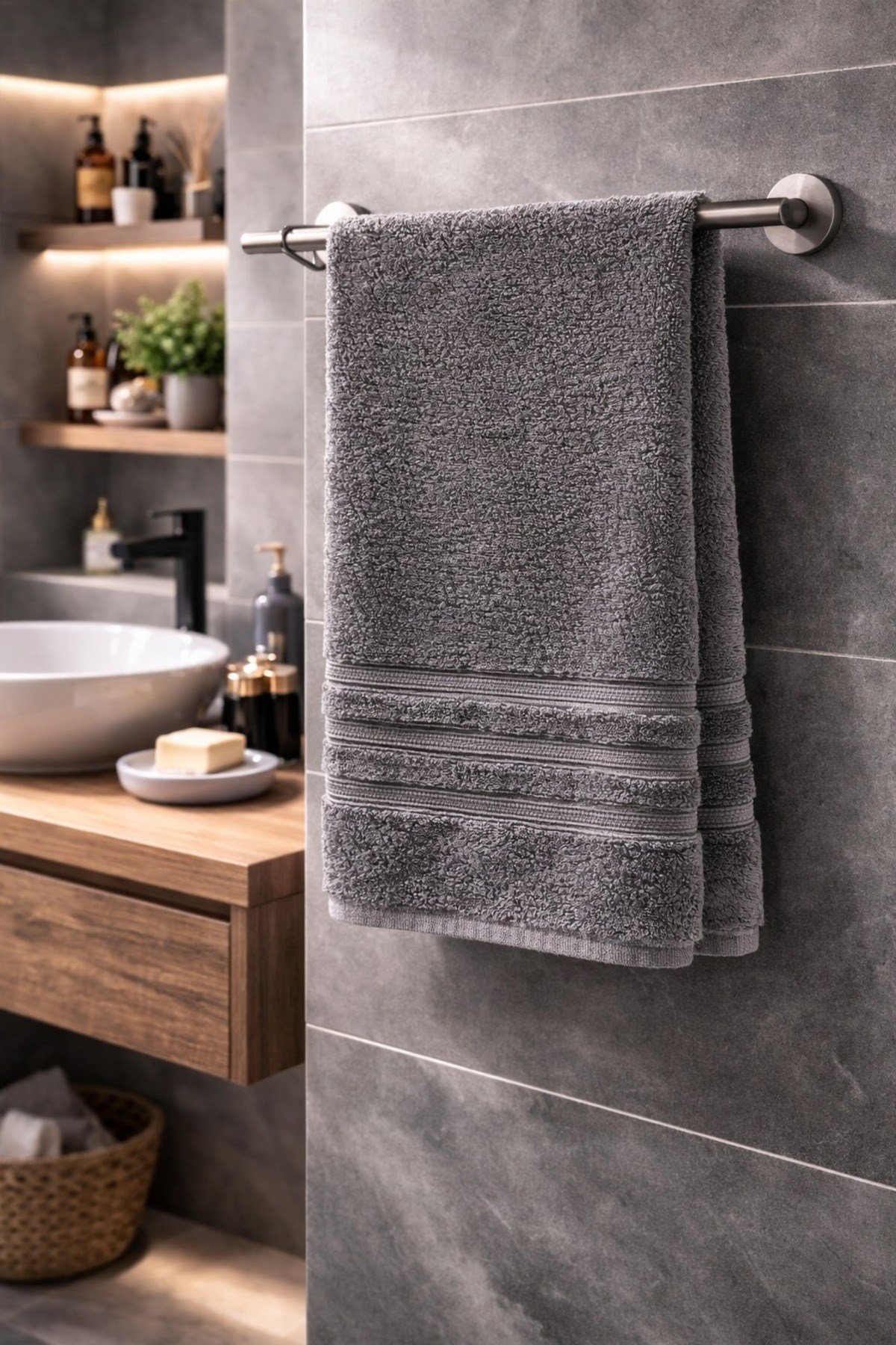 %100 Pamuk 90x150 cm Banyo Havlusu | Ultra Yumuşak | Güçlü Emici | Günlük Kullanım & Çeyizlik