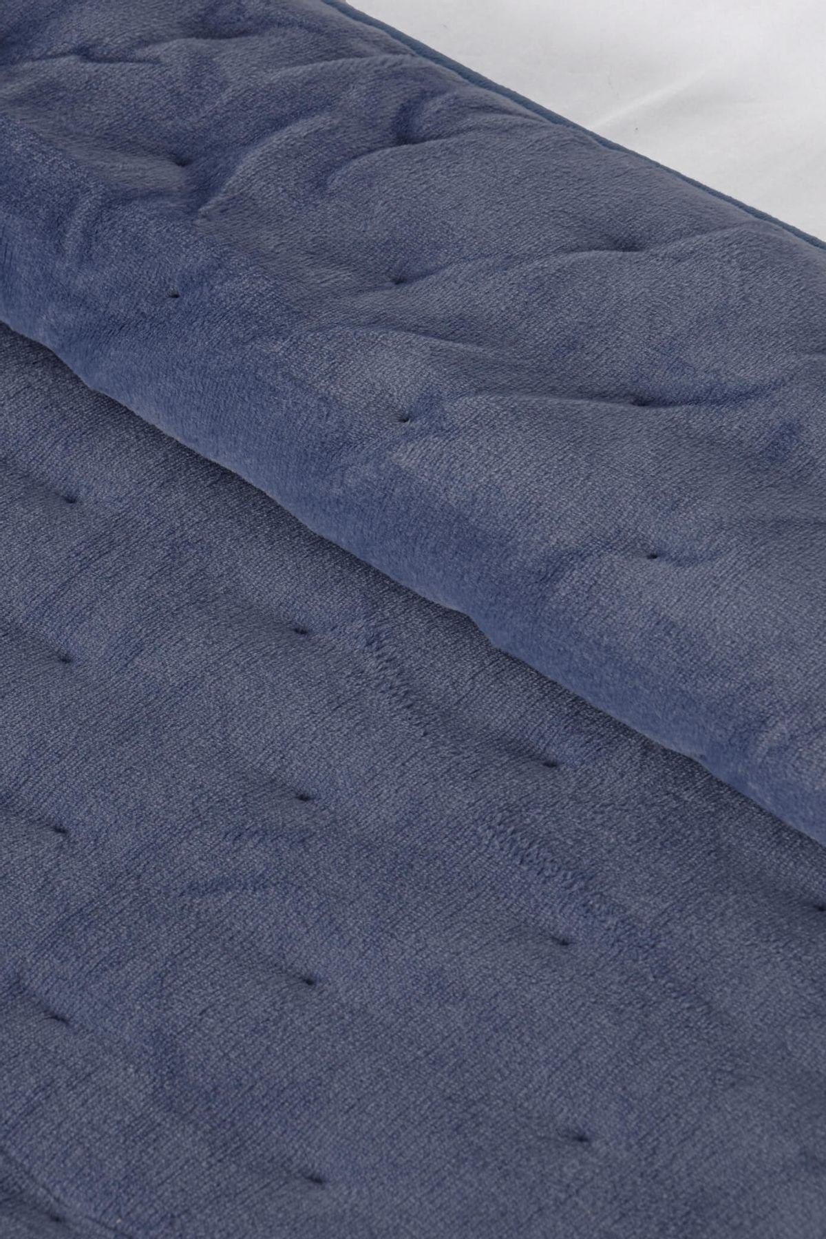 Aksu Micro Soft Punto Çift Kişilik Yorgan - Indigo